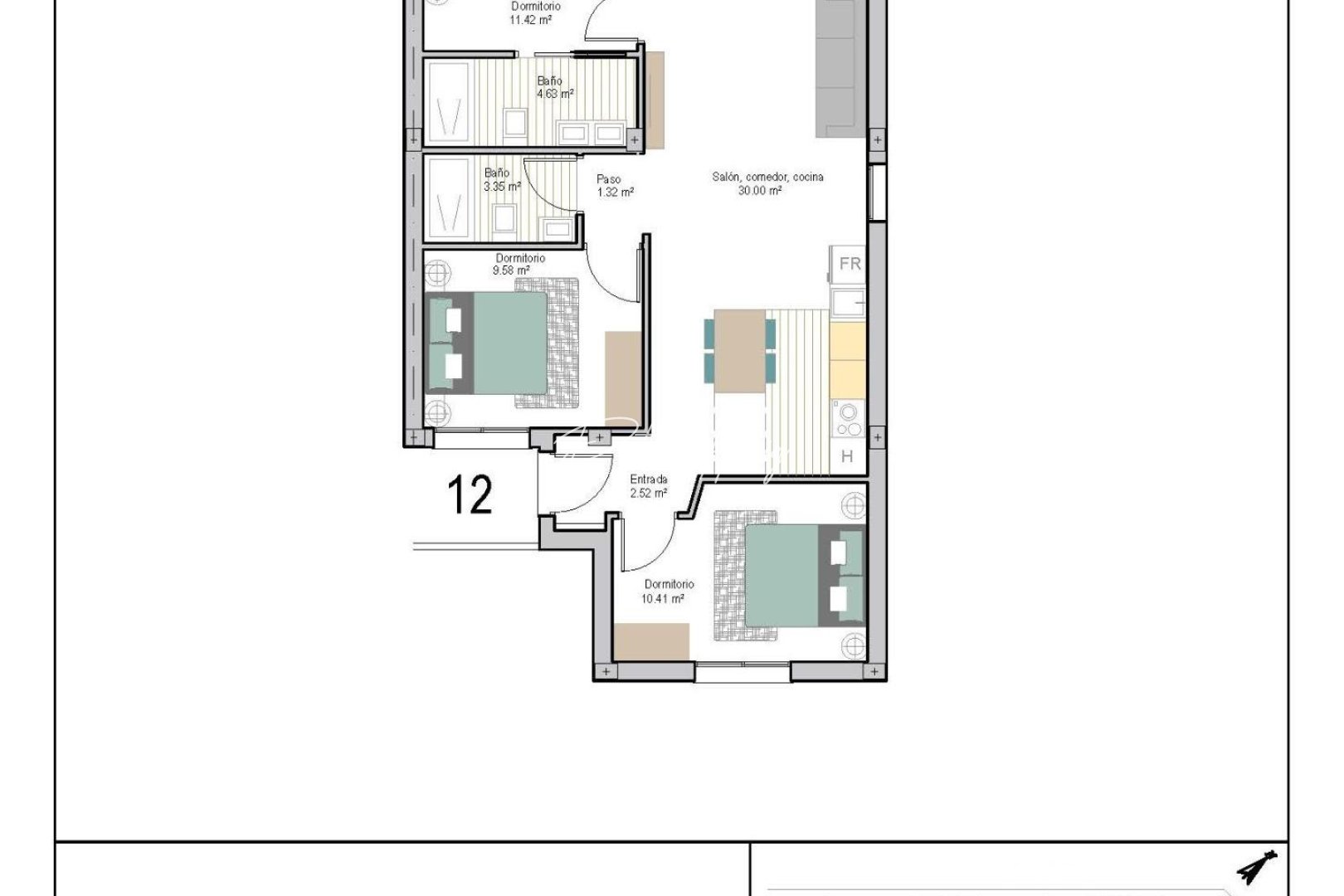 New build - Apartment - Other areas - San Cayetano