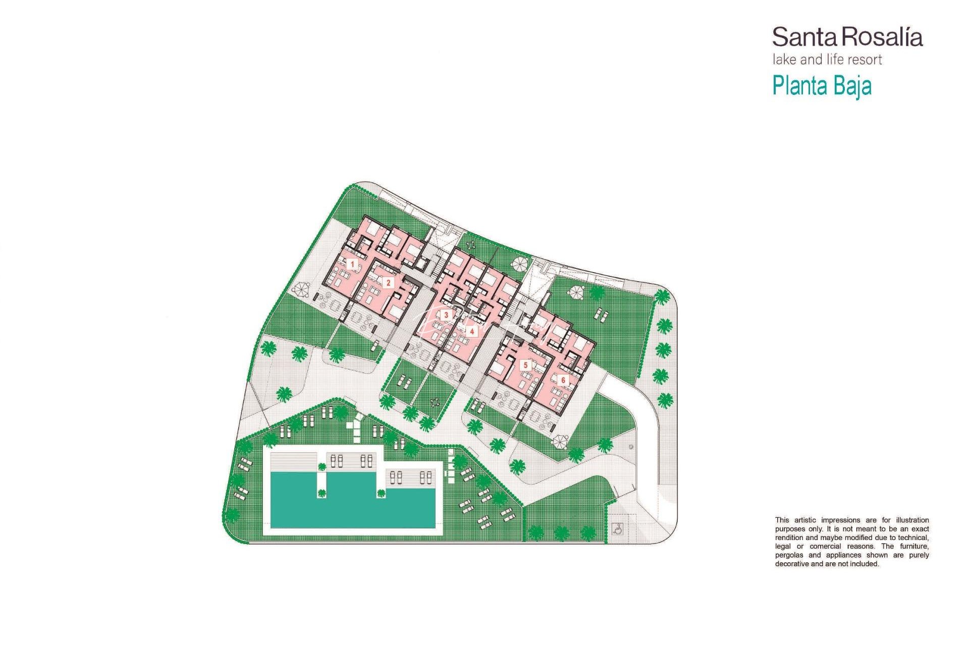 New build - Apartment - Other areas - Santa Rosalia Lake And Life Resort