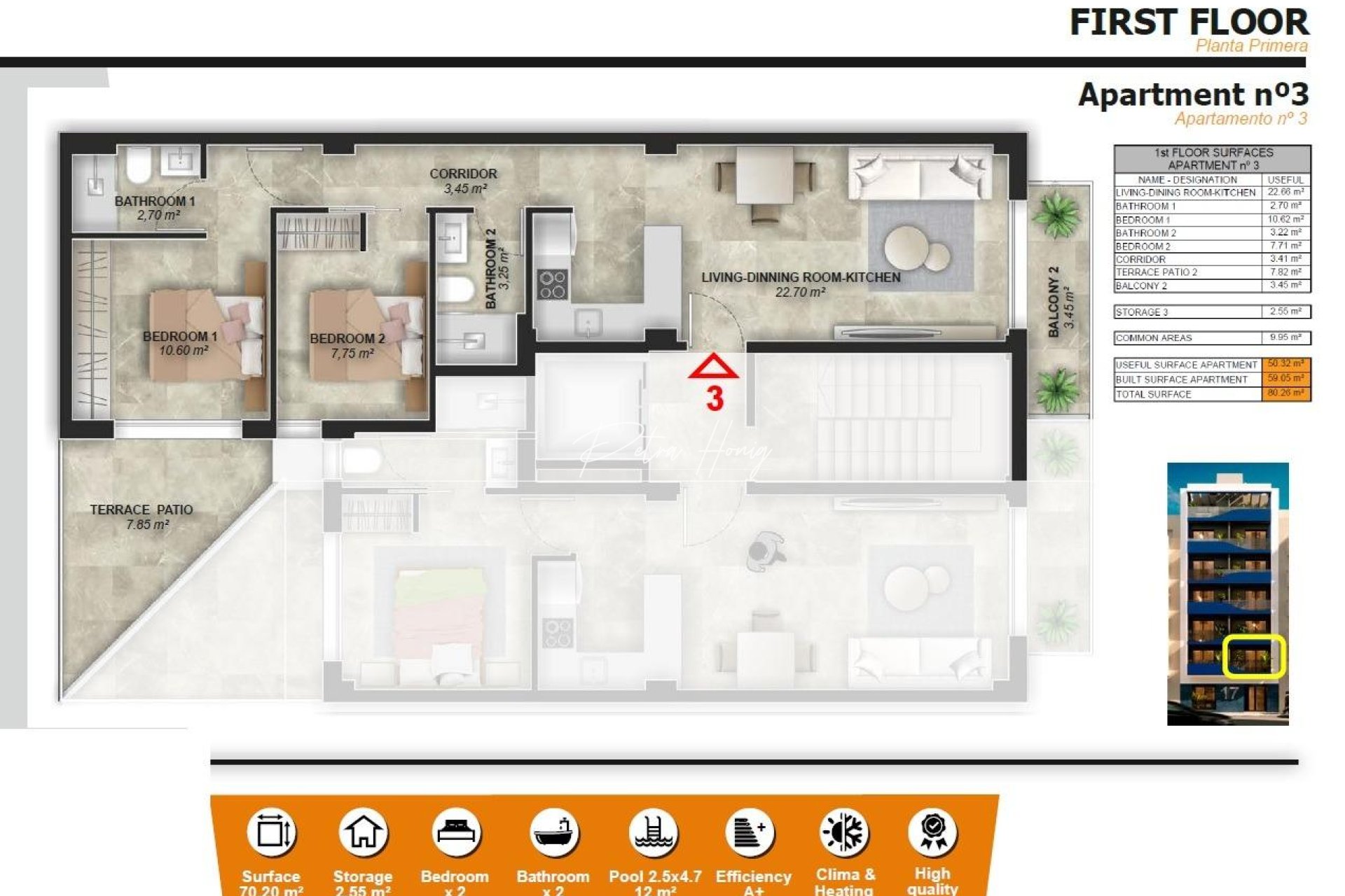 New build - Apartment - Torrevieja - Playa del Acequion