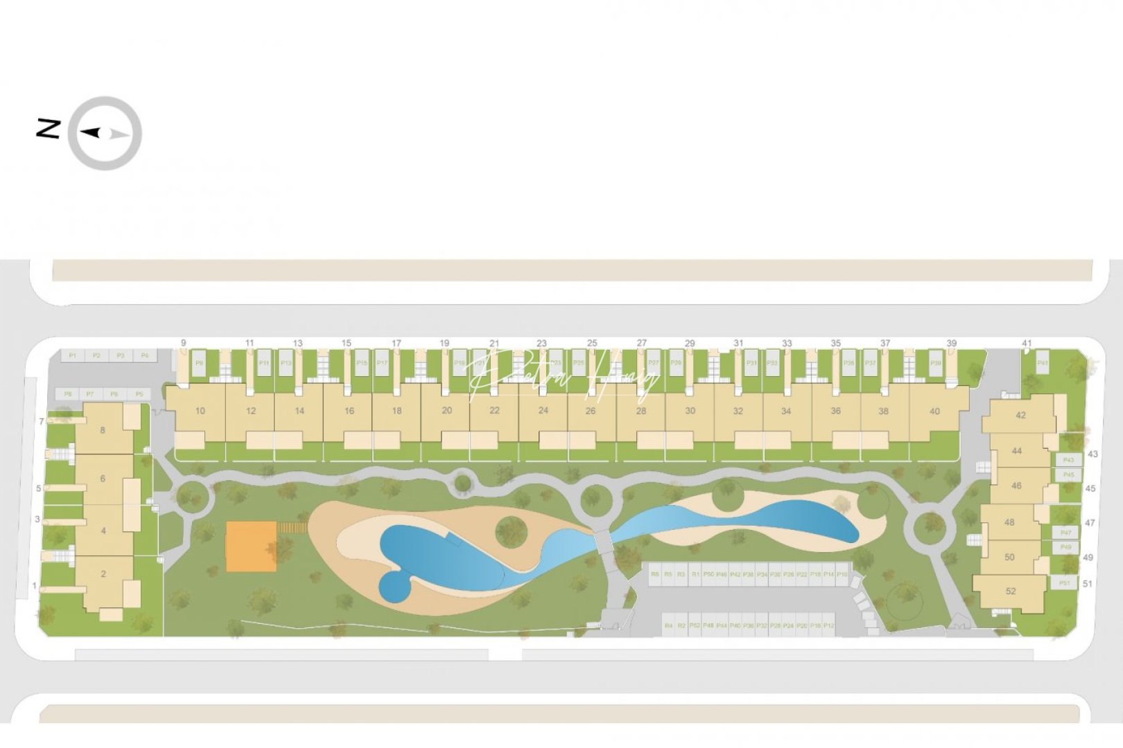 New build - Bungalow - Orihuela Costa - Vistabella golf