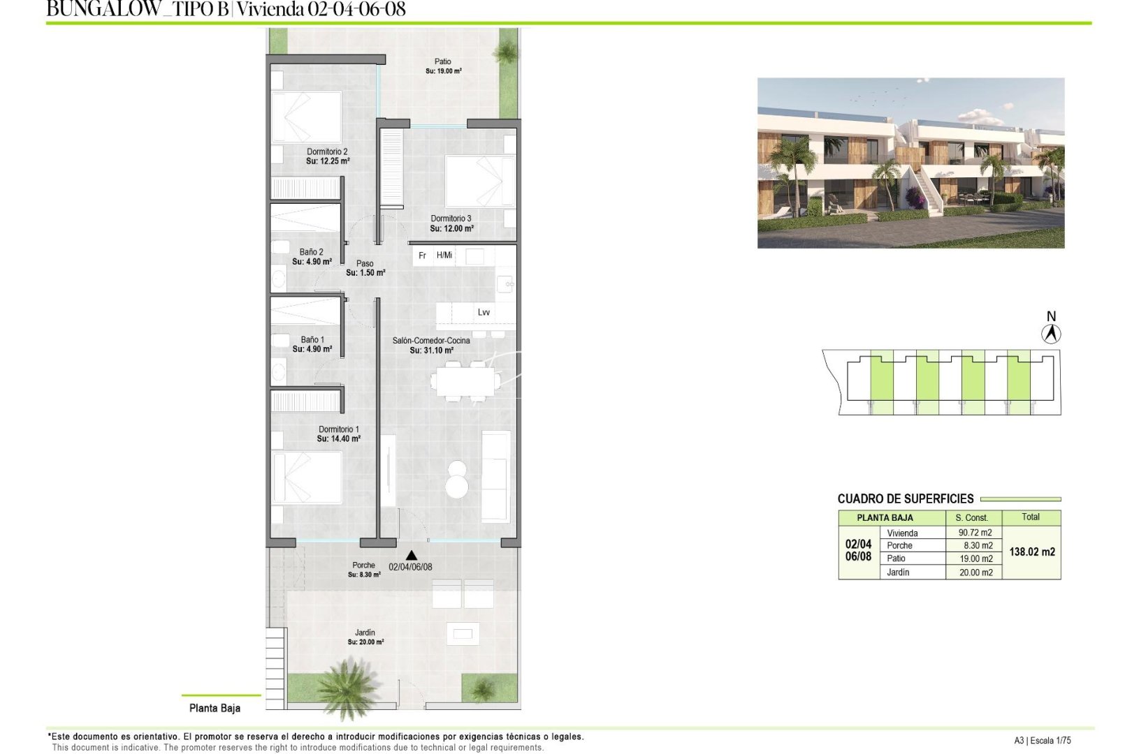 New build - Bungalow - Other areas - Condado De Alhama