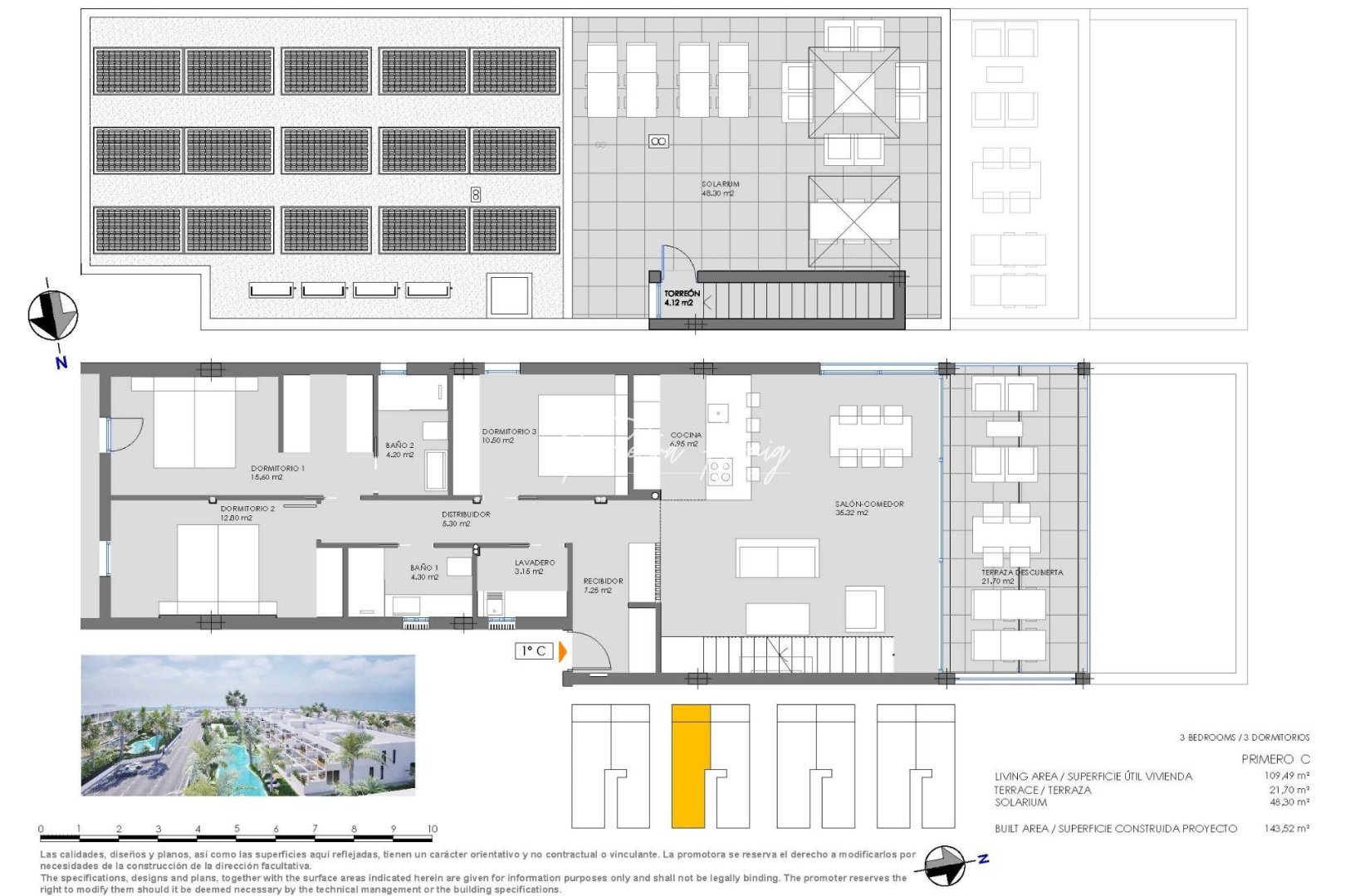 New build - Bungalow - Other areas - Mar de Cristal