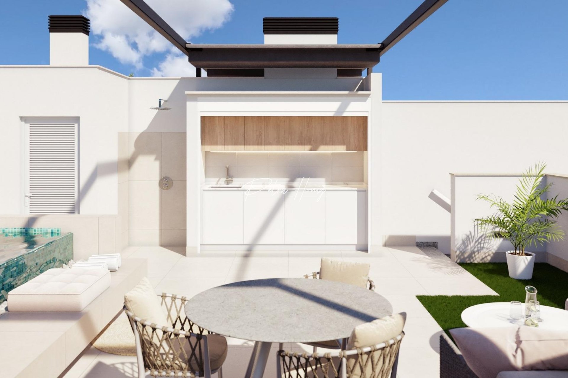 New build - Bungalow - Pilar de La Horadada - parques de Andromeda