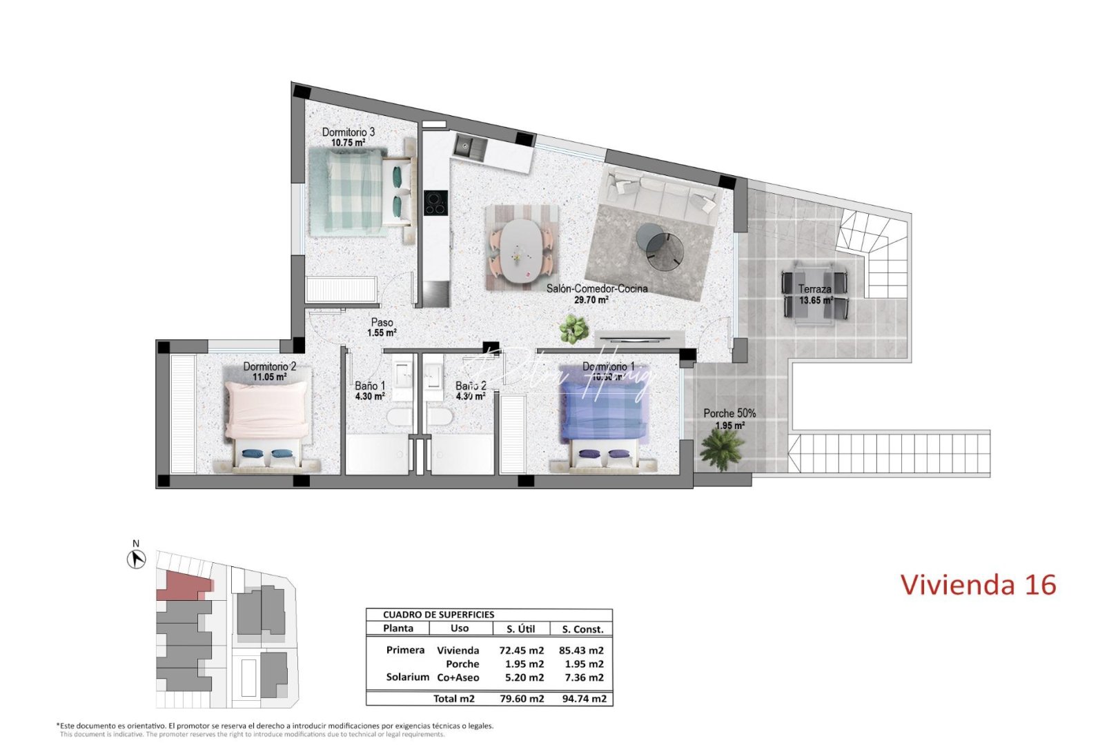 New build - Bungalow - Pilar de La Horadada - pueblo