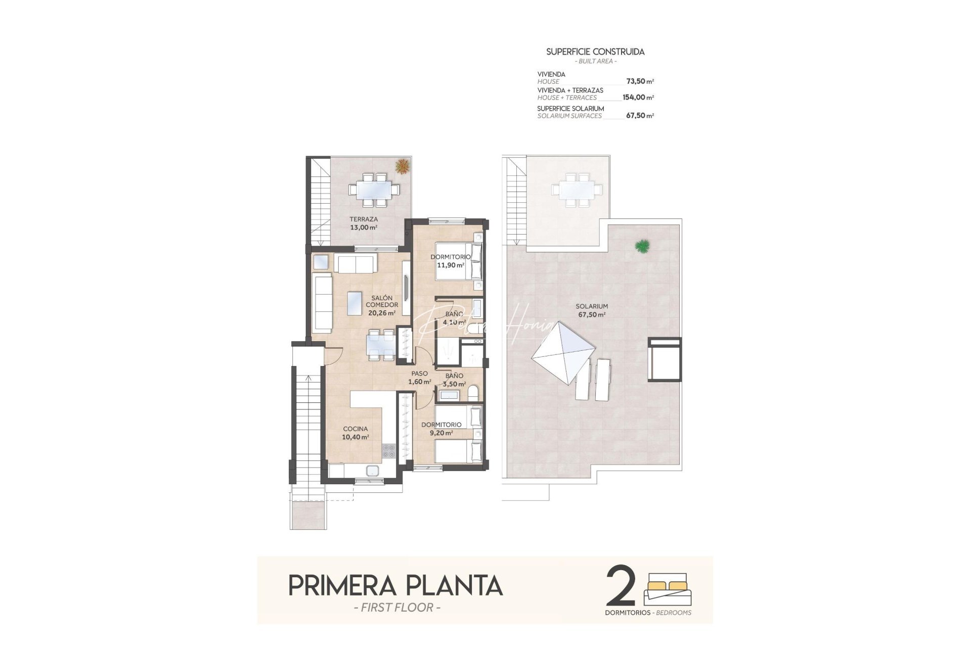 New build - Bungalow - San Miguel de Salinas - La Cañada