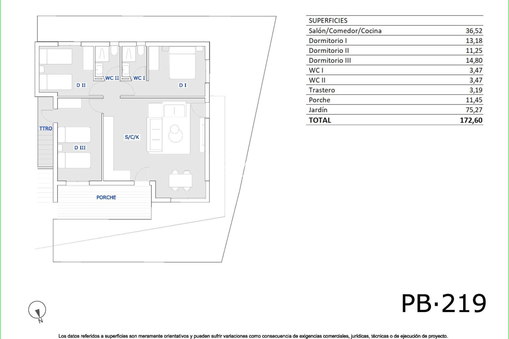 New build - Bungalow - San Miguel de Salinas - Pueblo