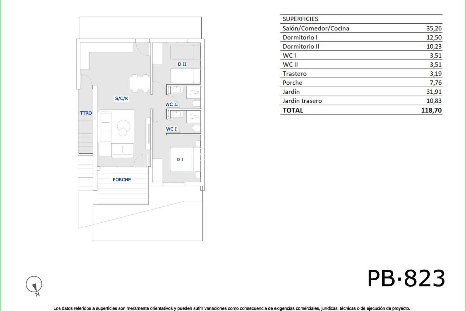 New build - Bungalow - San Miguel de Salinas - Pueblo