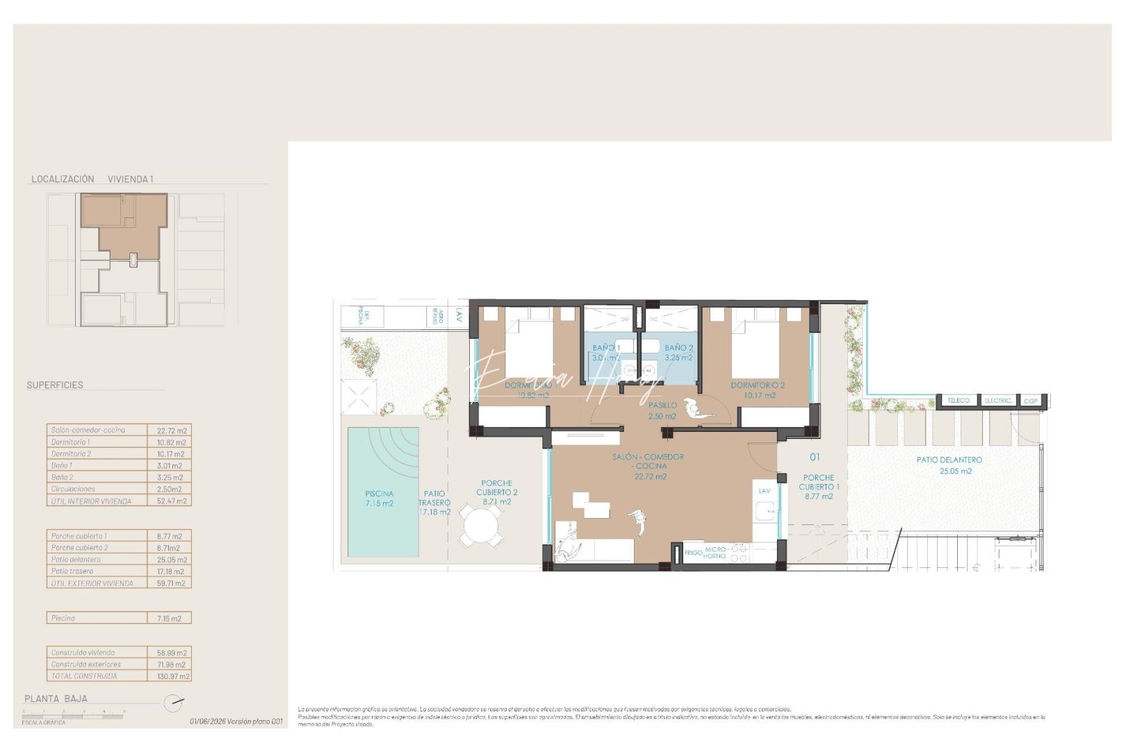 New build - Bungalow - San Pedro del Pinatar - Molino de Chirrete