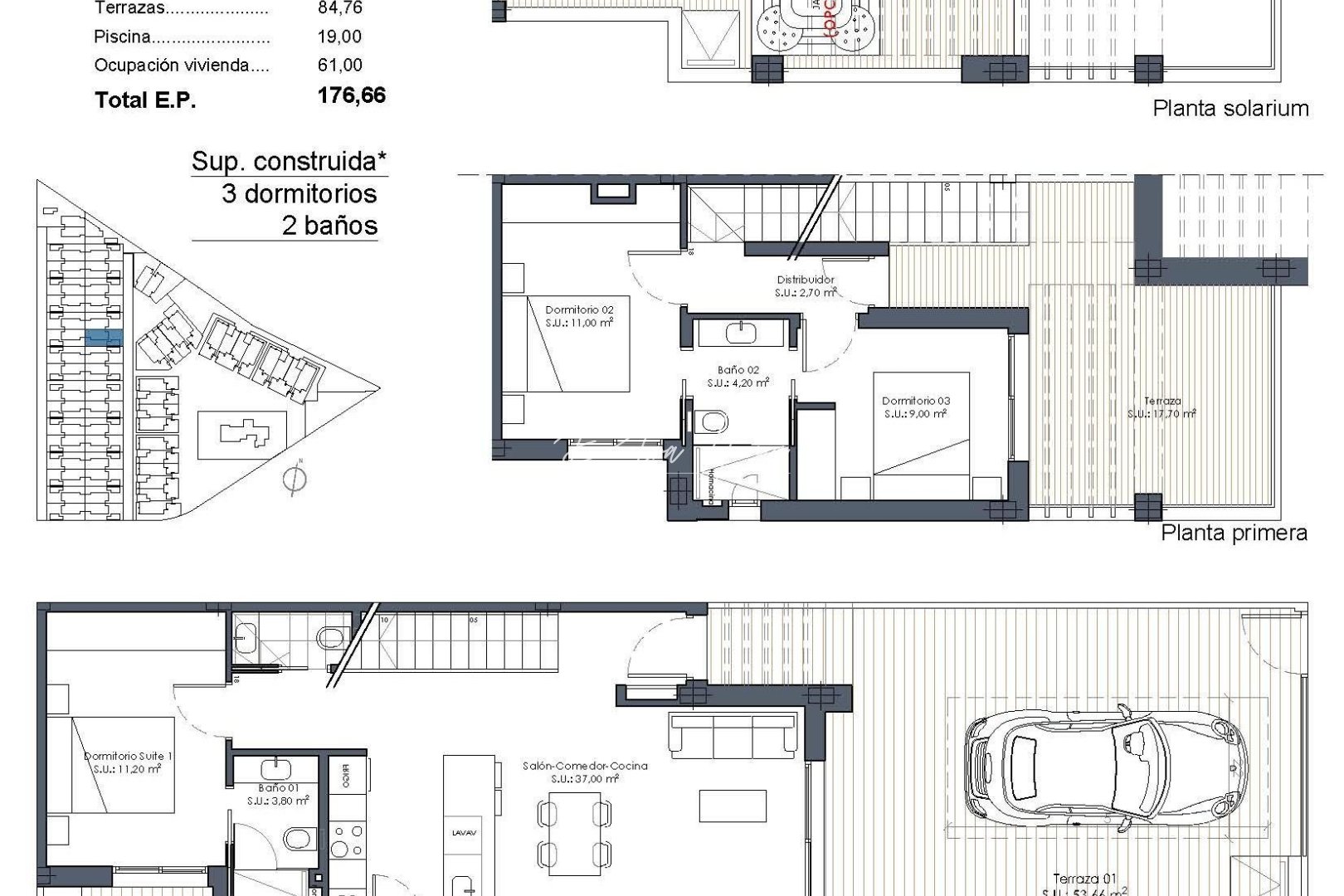 New build - Semi Detached - Los Alcazares - Serena Golf