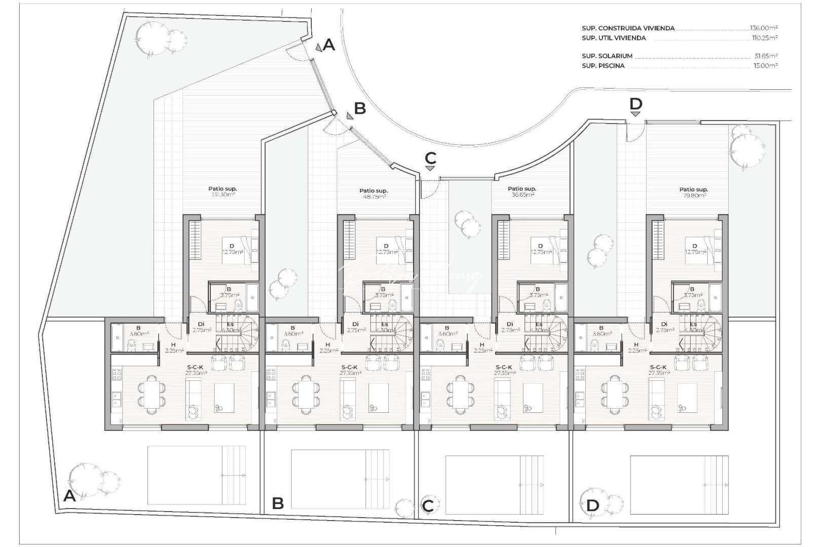 New build - Townhouse - Other areas - Country Club