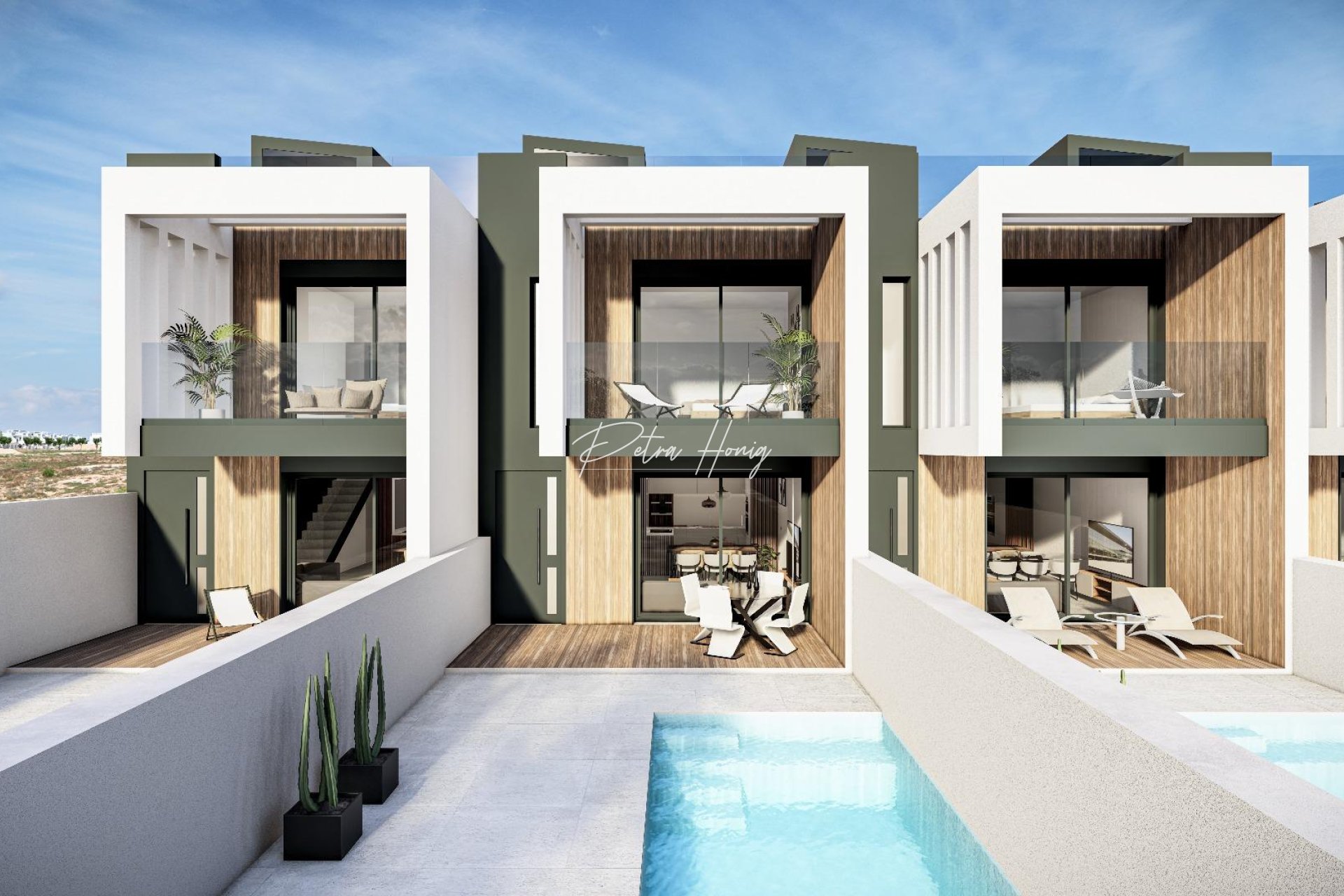 New build - Townhouse - Pilar de La Horadada - Lo Monte