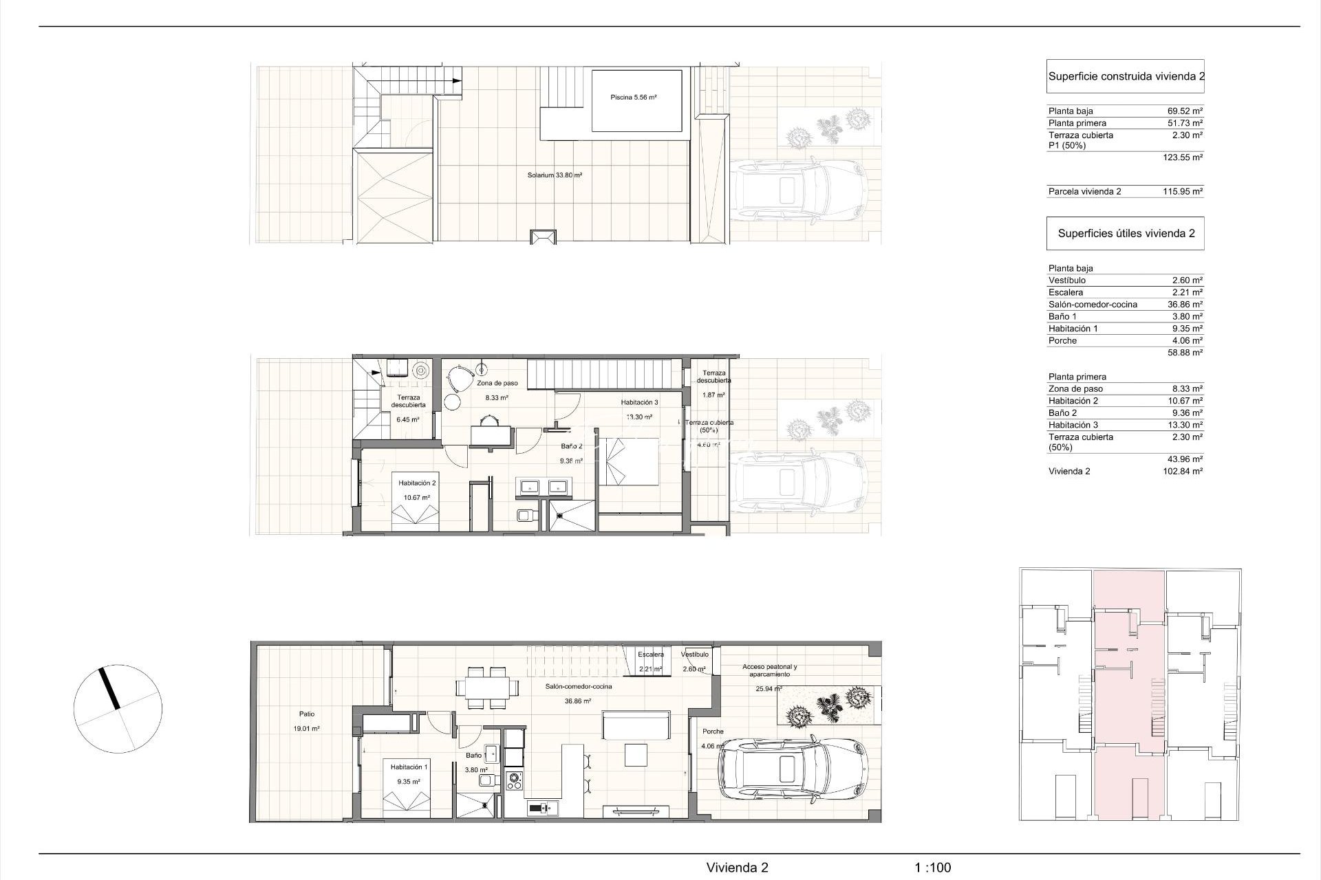 New build - Townhouse - Pilar de La Horadada - Torre de la Horadada