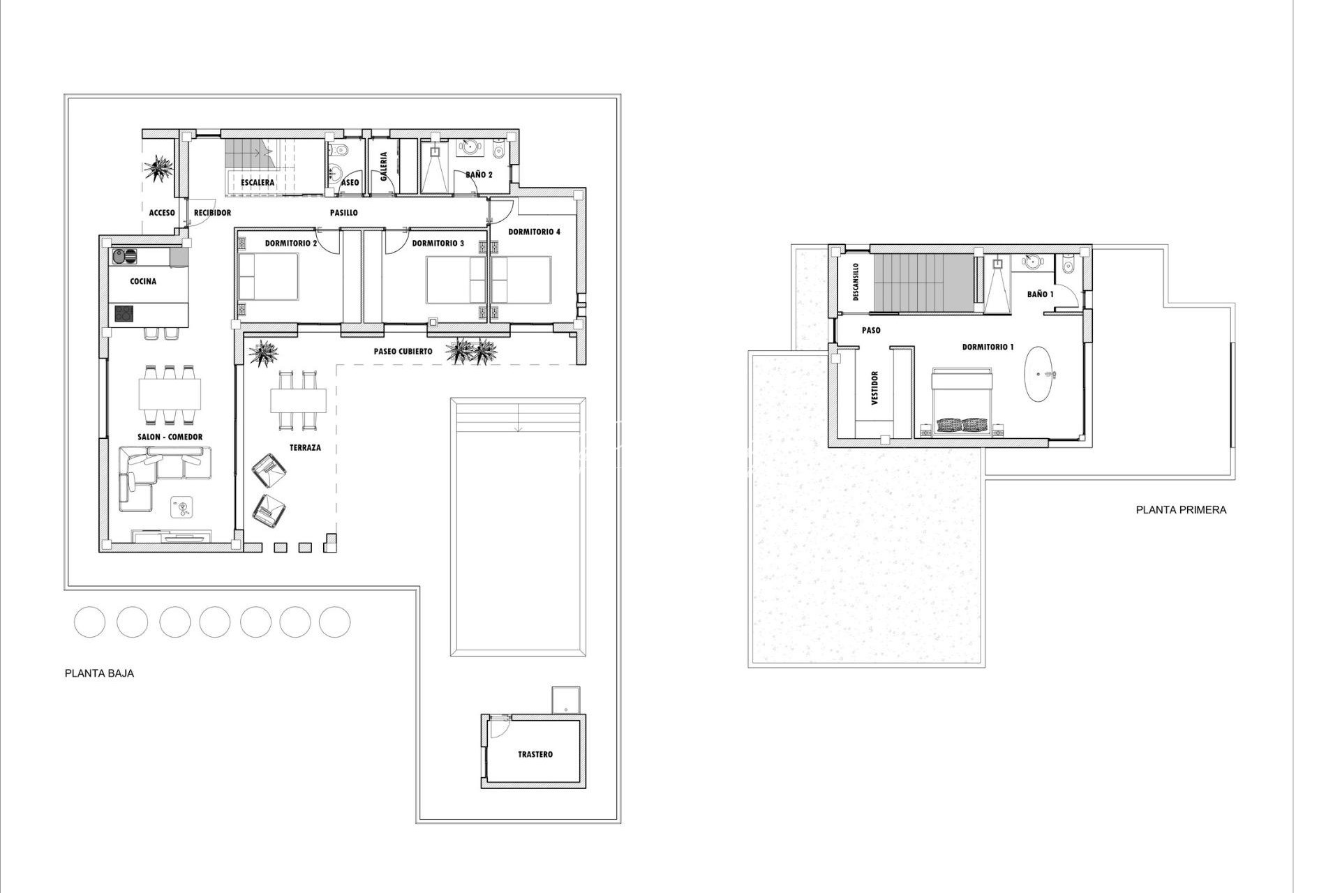 New build - Villa - Aspe - Poligono 19