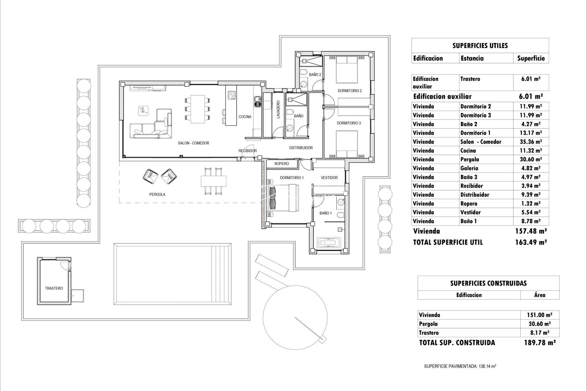 New build - Villa - Aspe - Poligono 19
