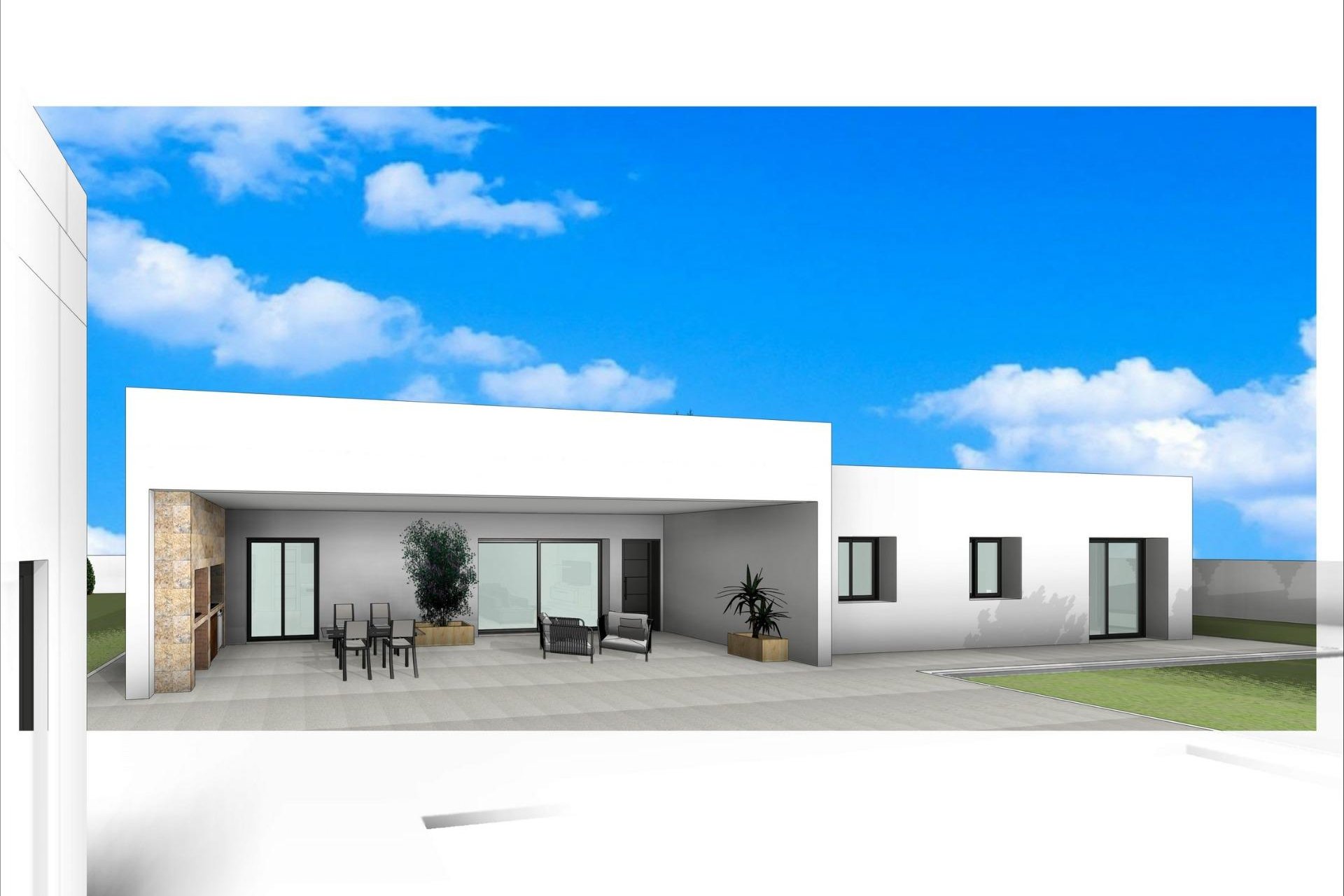 New build - Villa - Aspe - Poligono 19
