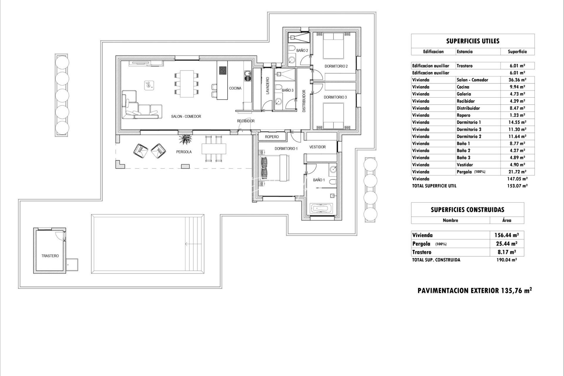 New build - Villa - Aspe - Poligono 19