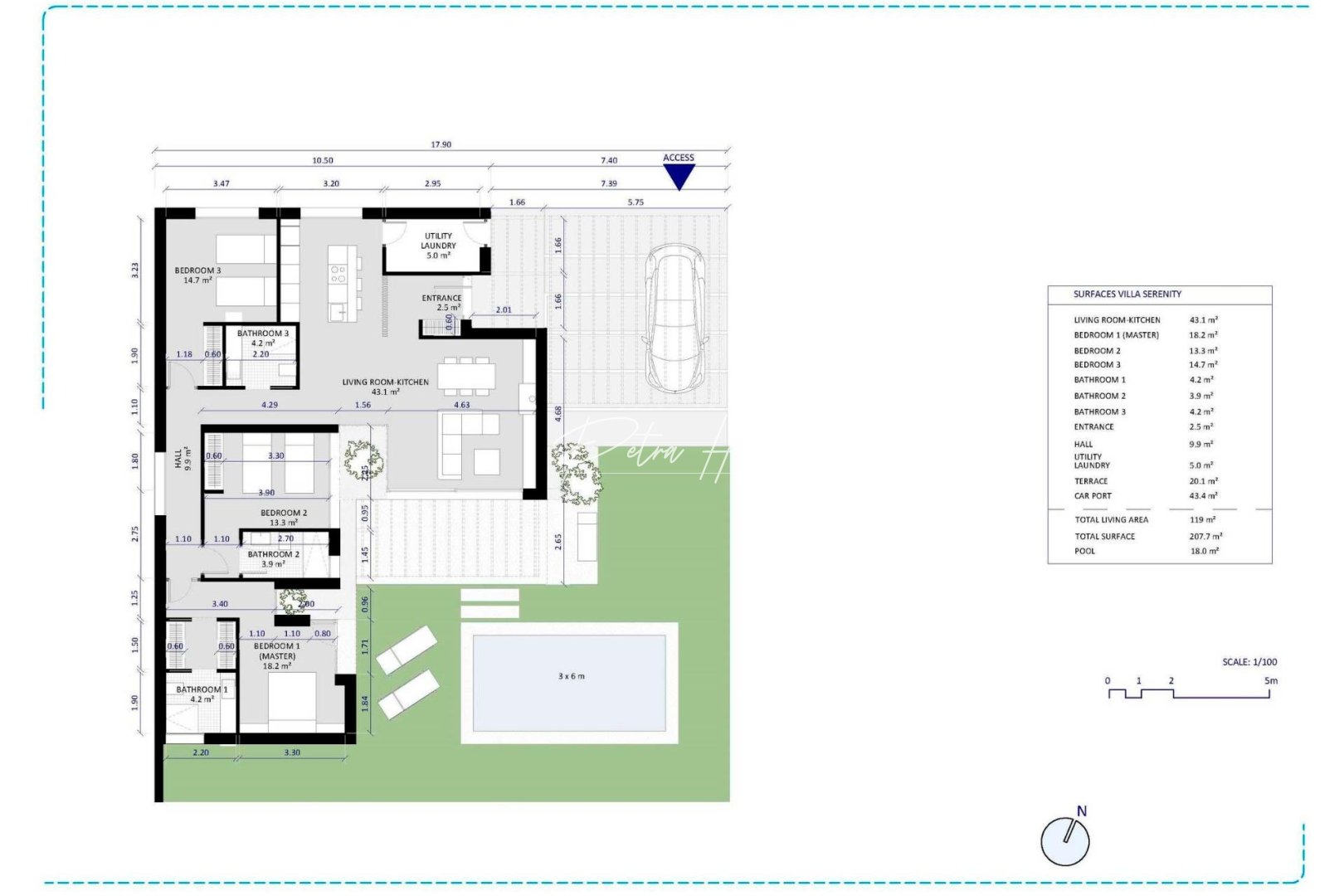 New build - Villa - Other areas - Altaona Golf