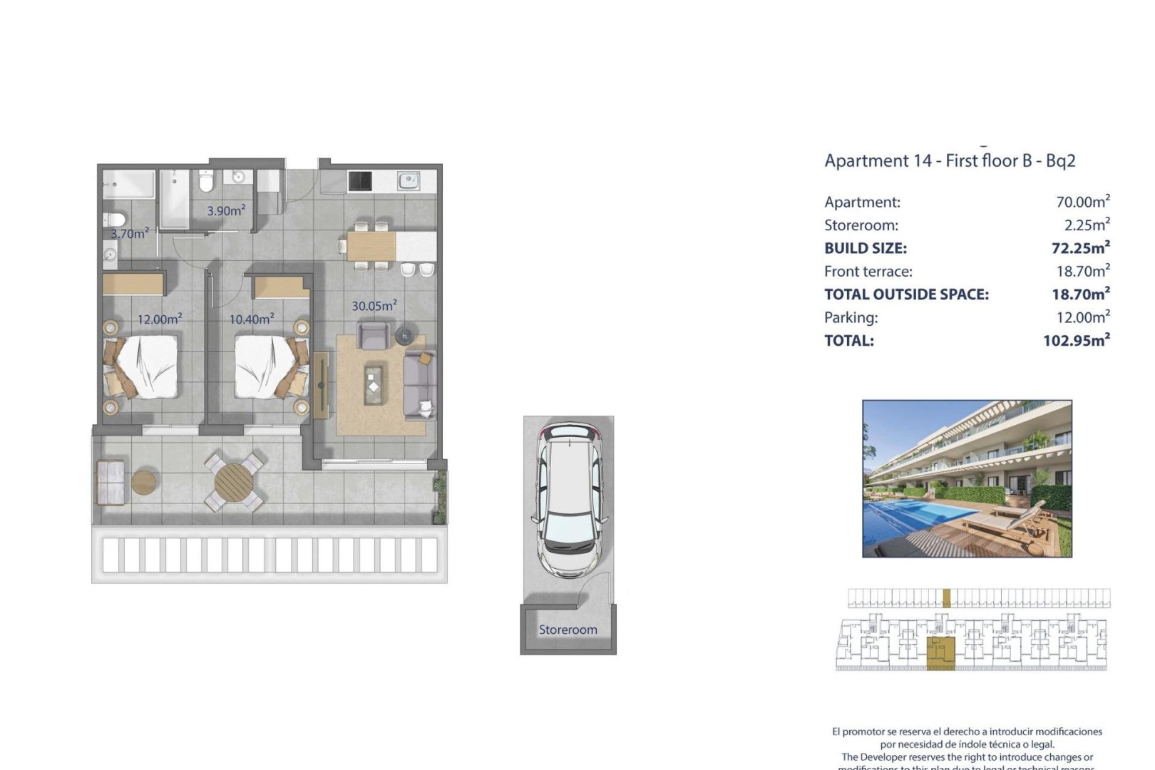 nieuw - Appartement - Los Alcazares - Los Narejos