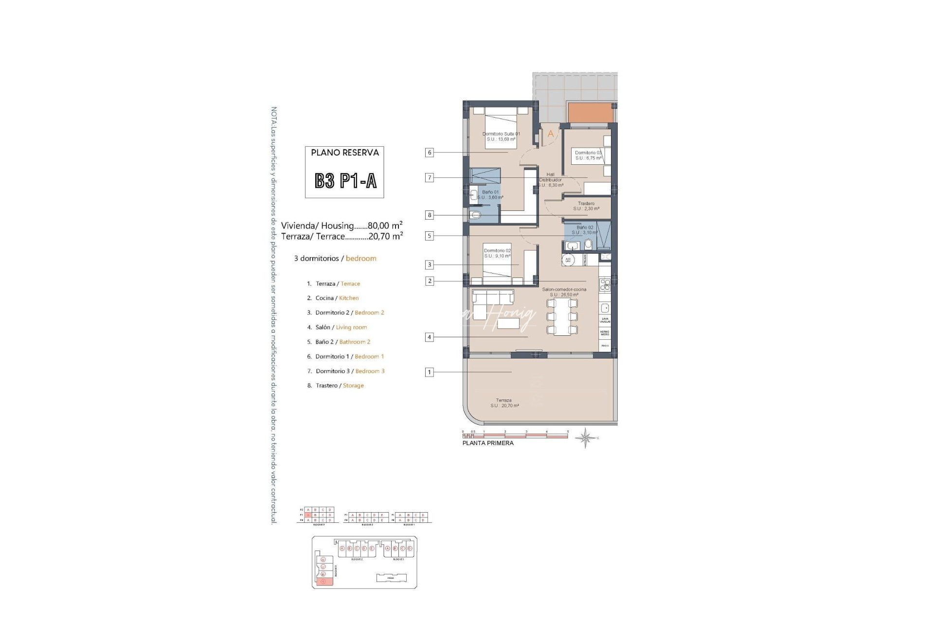 nieuw - Appartement - Los Alcazares - Serena Golf