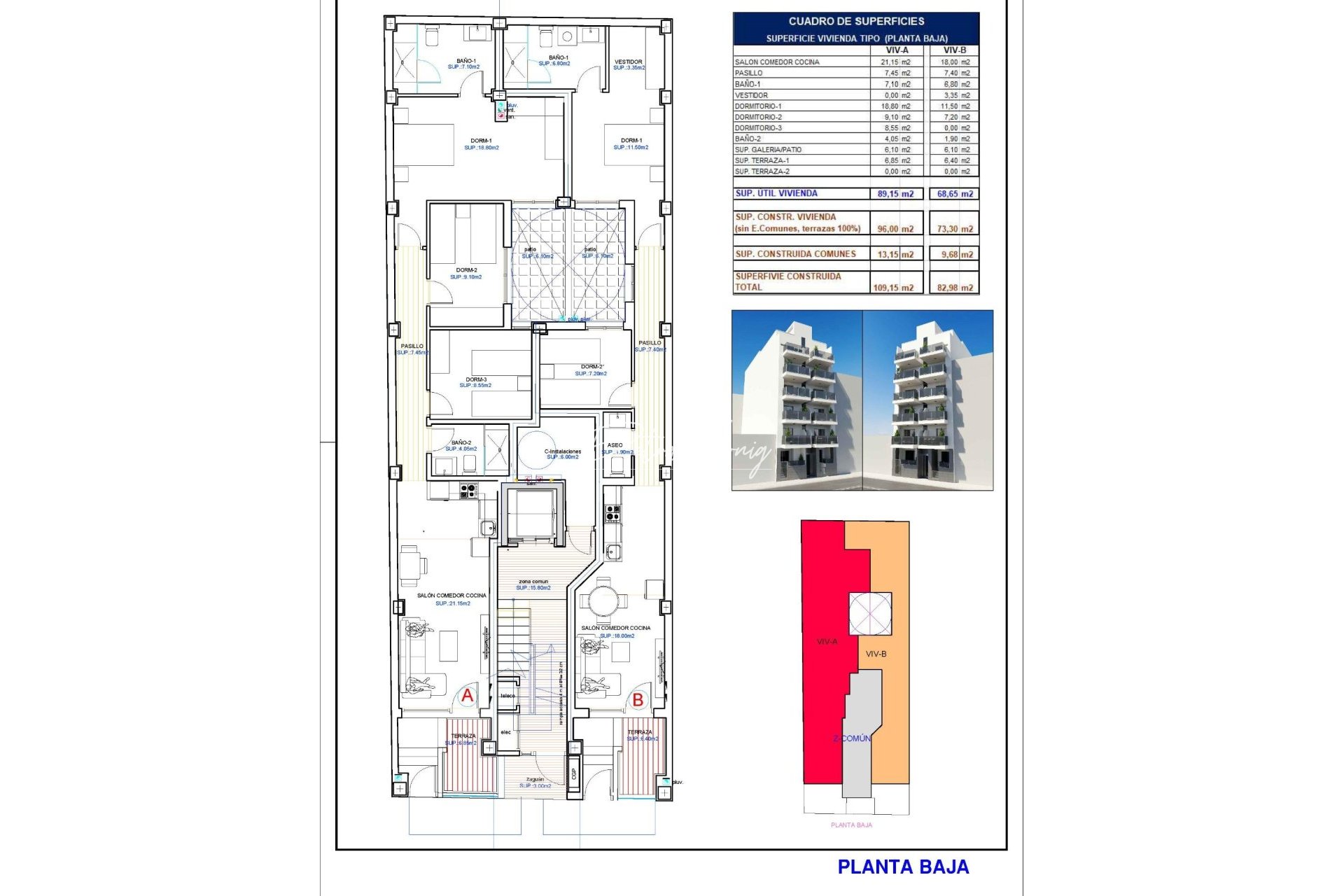 nieuw - Appartement - Torrevieja - Playa de El Cura