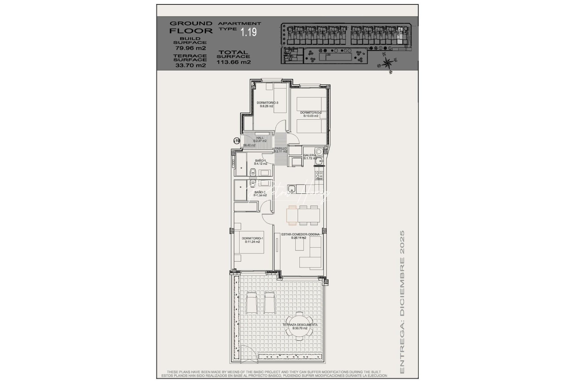 nieuw - Bungalow - Torrevieja - Altos del Sol