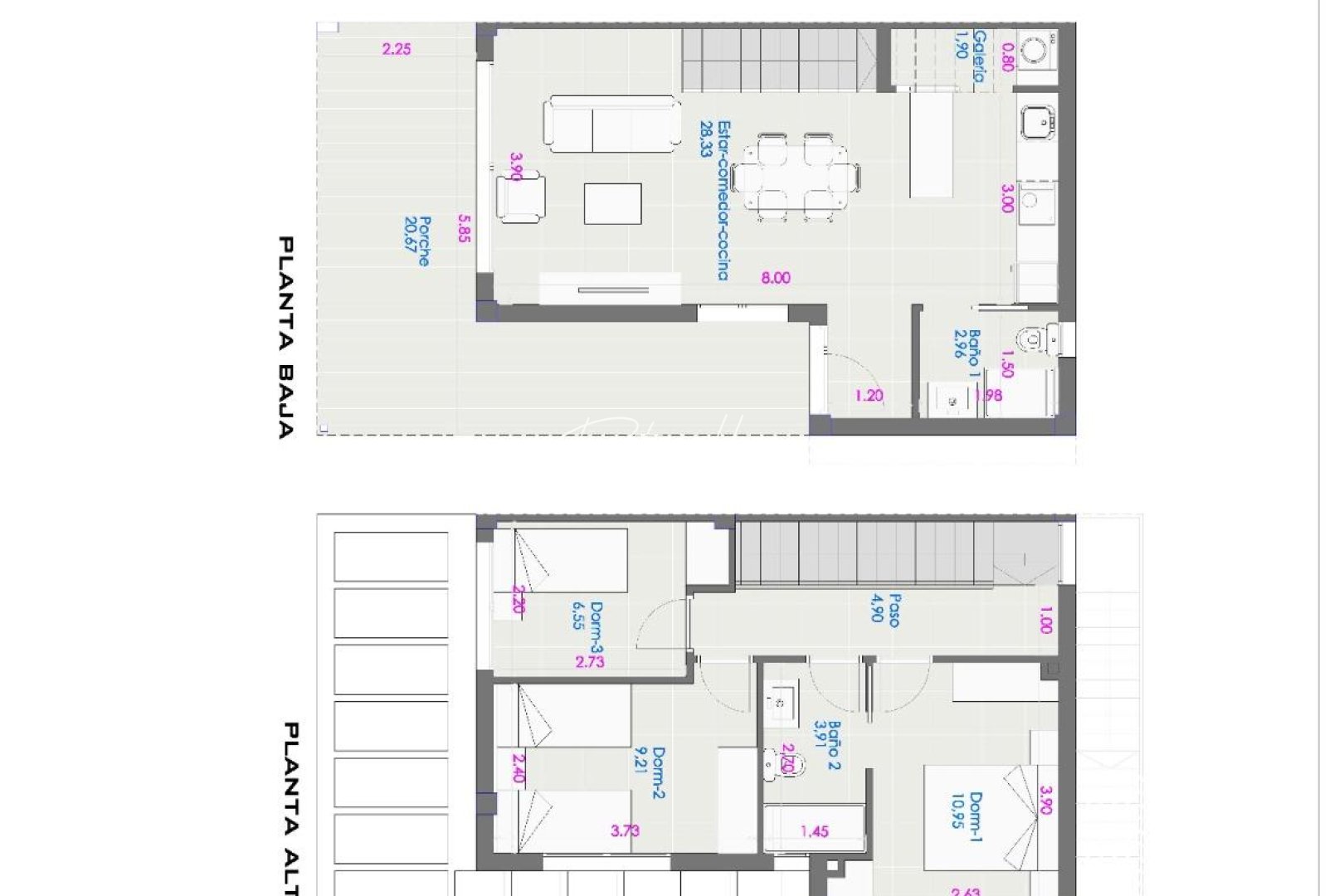 nieuw - Townhouse - Orihuela Costa - Entre golf
