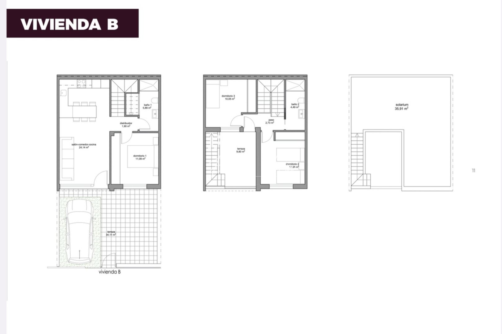 nieuw - Townhouse - Pilar de La Horadada