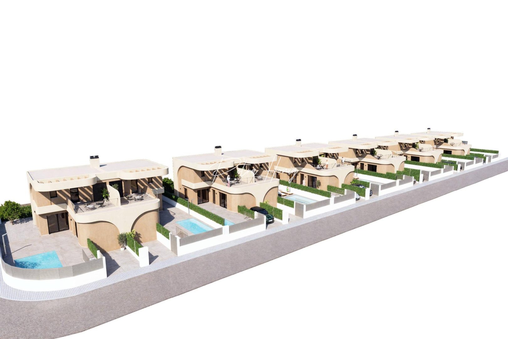 nieuw - Villa - Daya Nueva - pueblo