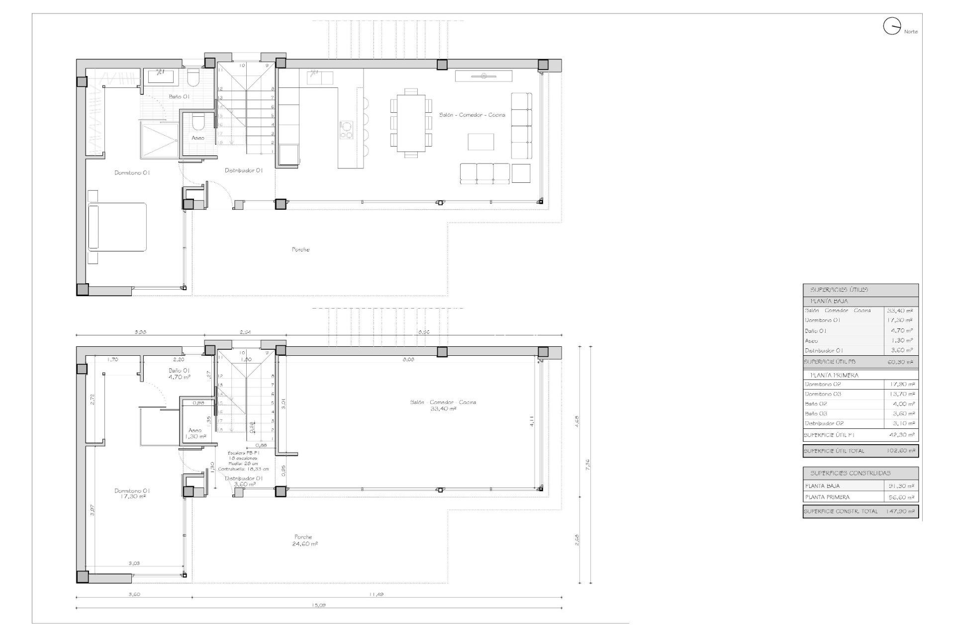 nieuw - Villa - Orihuela Costa - PAU 26