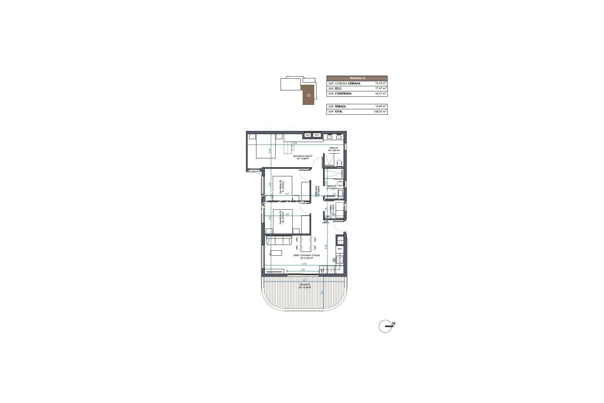Nouvelle Construction - Appartement - Guardamar del Segura - Camino del Puerto