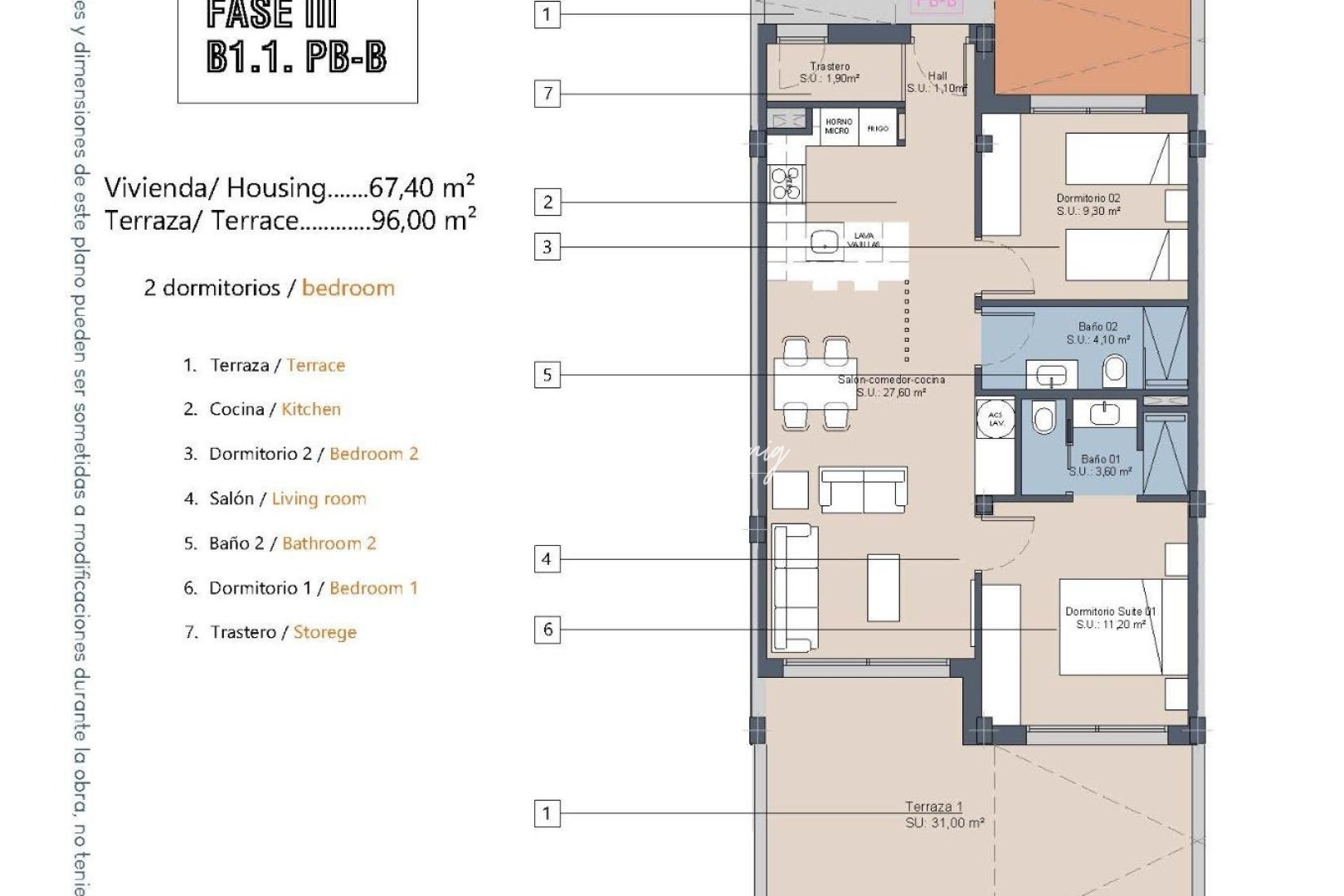 Nouvelle Construction - Appartement - Los Alcazares - La Serena Golf
