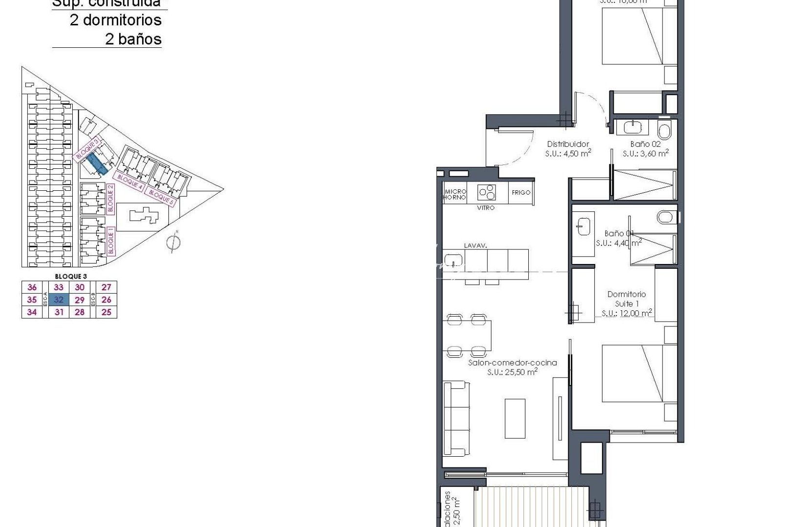 Nouvelle Construction - Appartement - Los Alcazares - Serena Golf