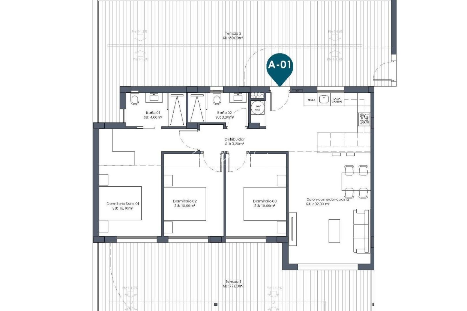 Nouvelle Construction - Appartement - Los Alcazares - Serena Golf