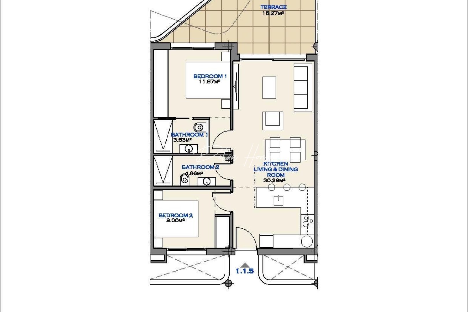 Nouvelle Construction - Appartement - Los Alcazares - Serena Golf