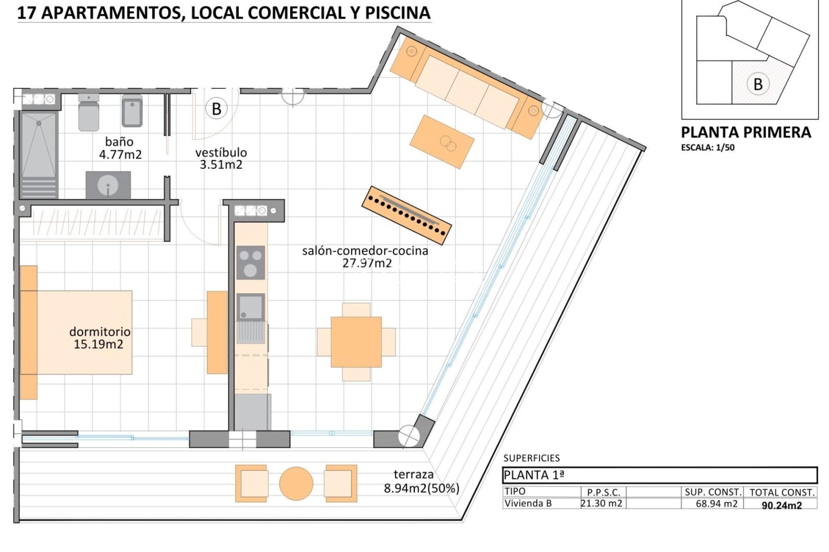 Nouvelle Construction - Appartement - San Pedro del Pinatar - Lo Pagan