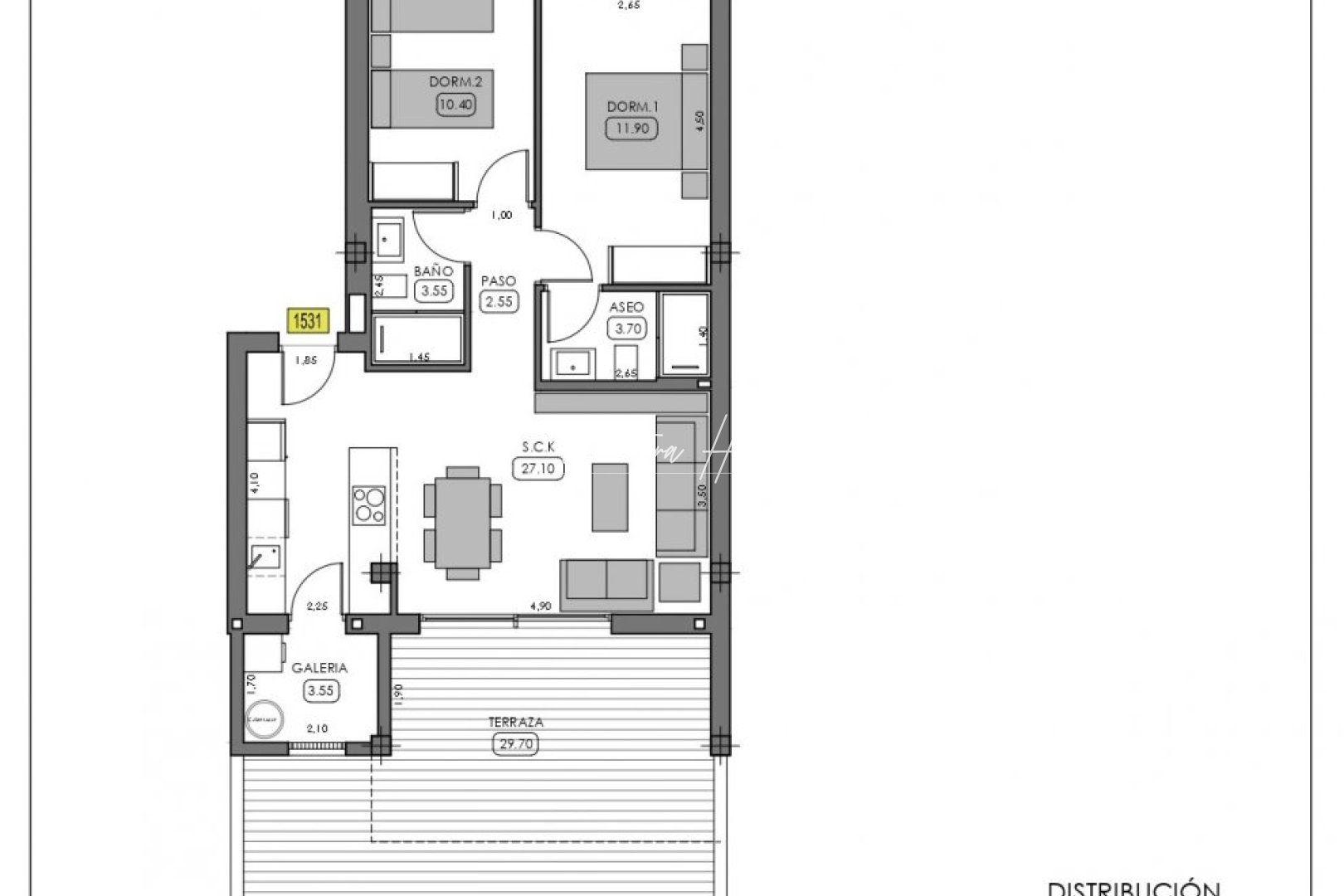 Nouvelle Construction - Bungalow - Algorfa - La Finca Golf - La Finca Golf