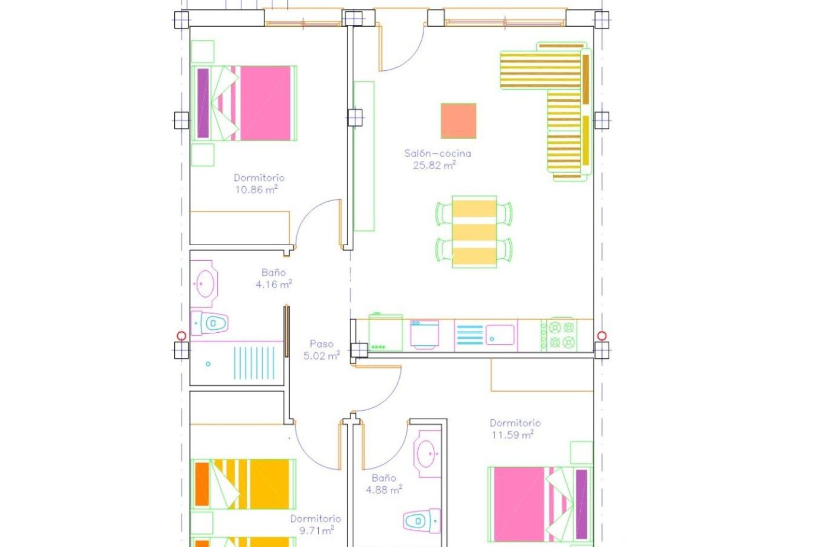 Nouvelle Construction - Bungalow - Other areas - pueblo