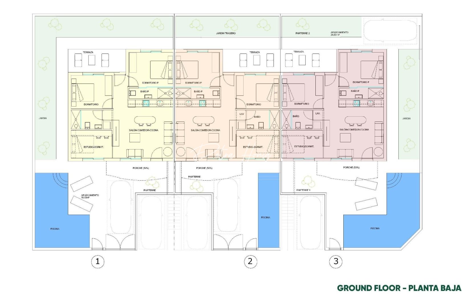 Nouvelle Construction - Bungalow - Pilar de La Horadada - parques de Andromeda