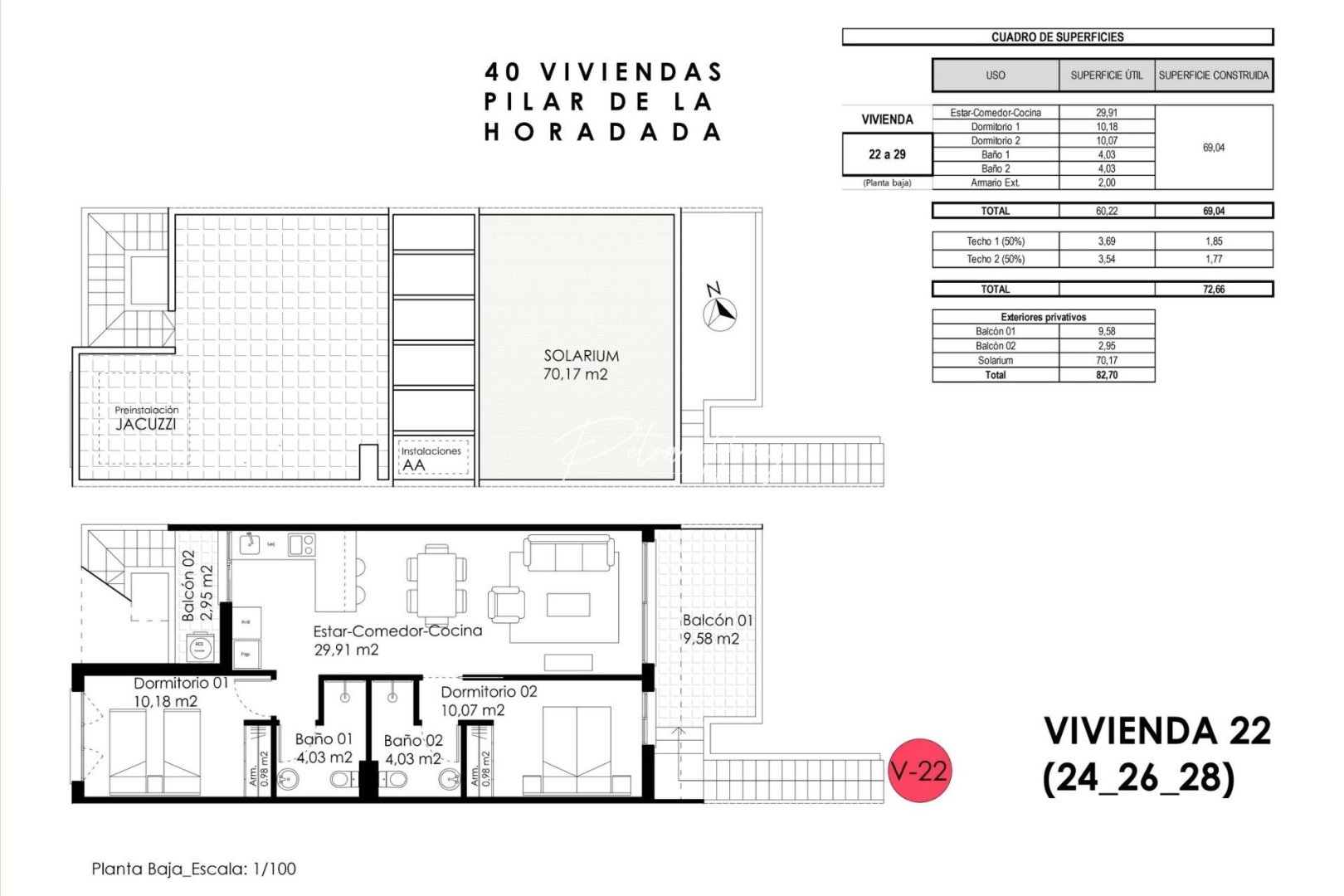 Nouvelle Construction - Bungalow - Pilar de La Horadada - pueblo