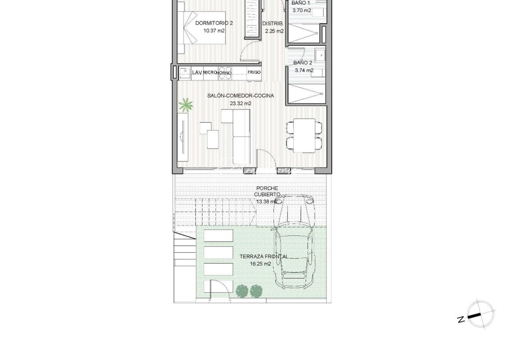 Nouvelle Construction - Bungalow - San Pedro del Pinatar - El salero