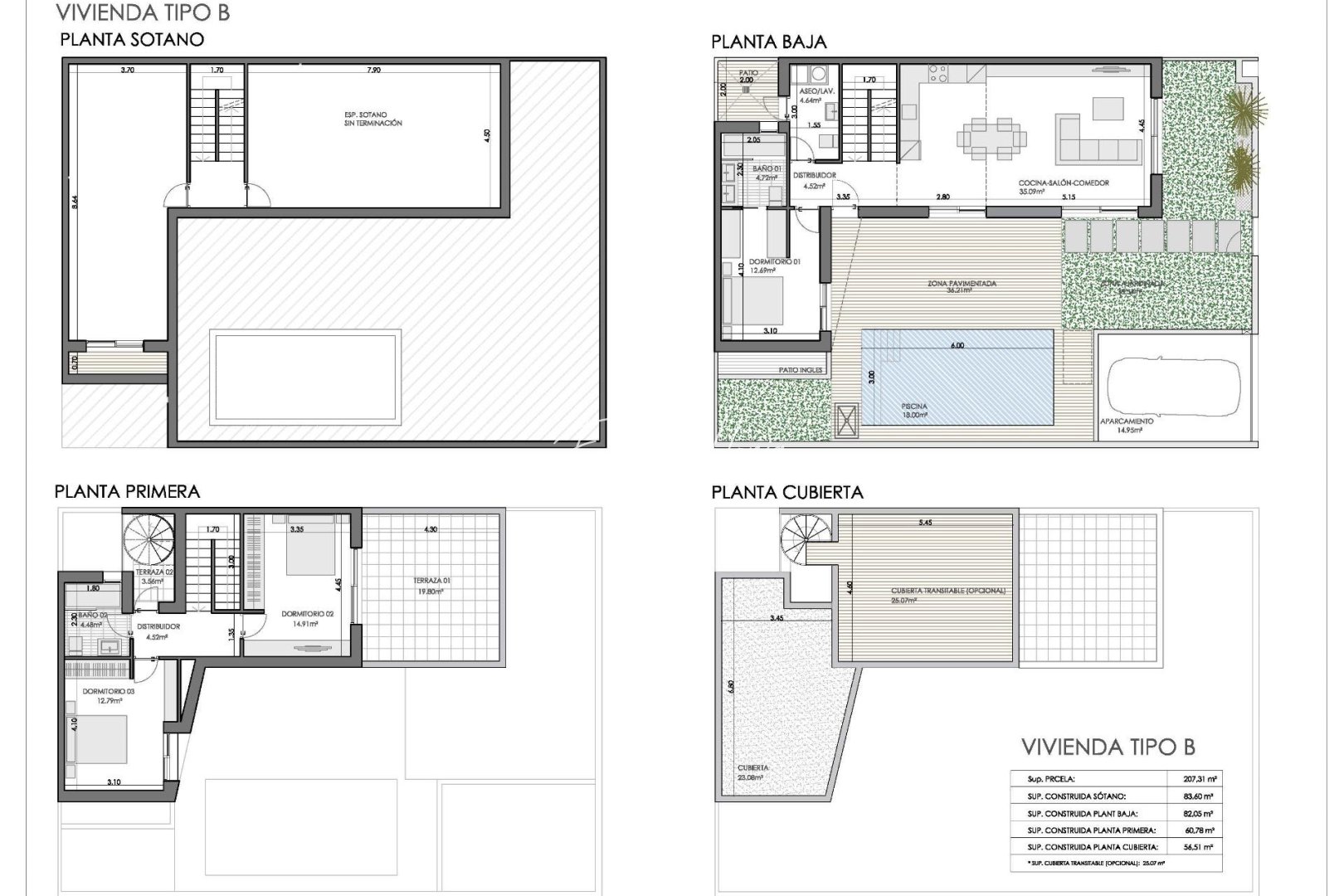 Nouvelle Construction - Jumelée - Bigastro - Loma Alta