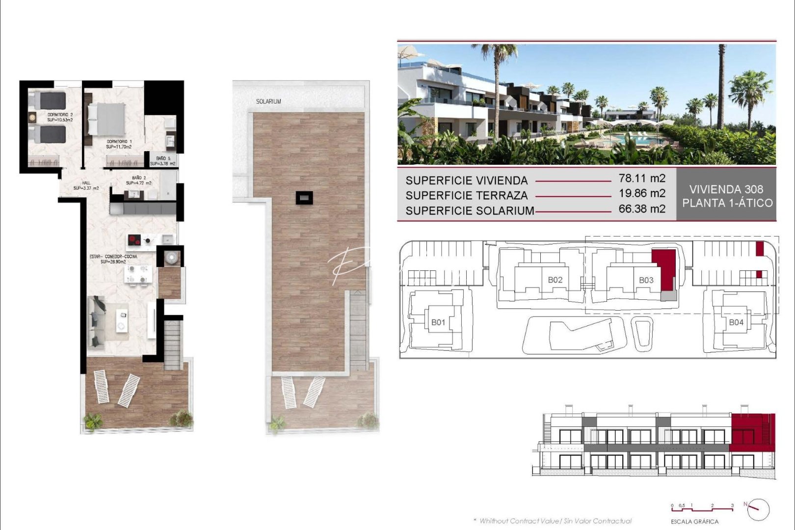 новый - Bungalow - Ciudad Quesada - Lo Marabú