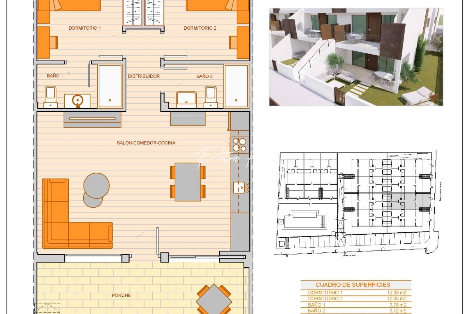 новый - Bungalow - Pilar de La Horadada - pueblo