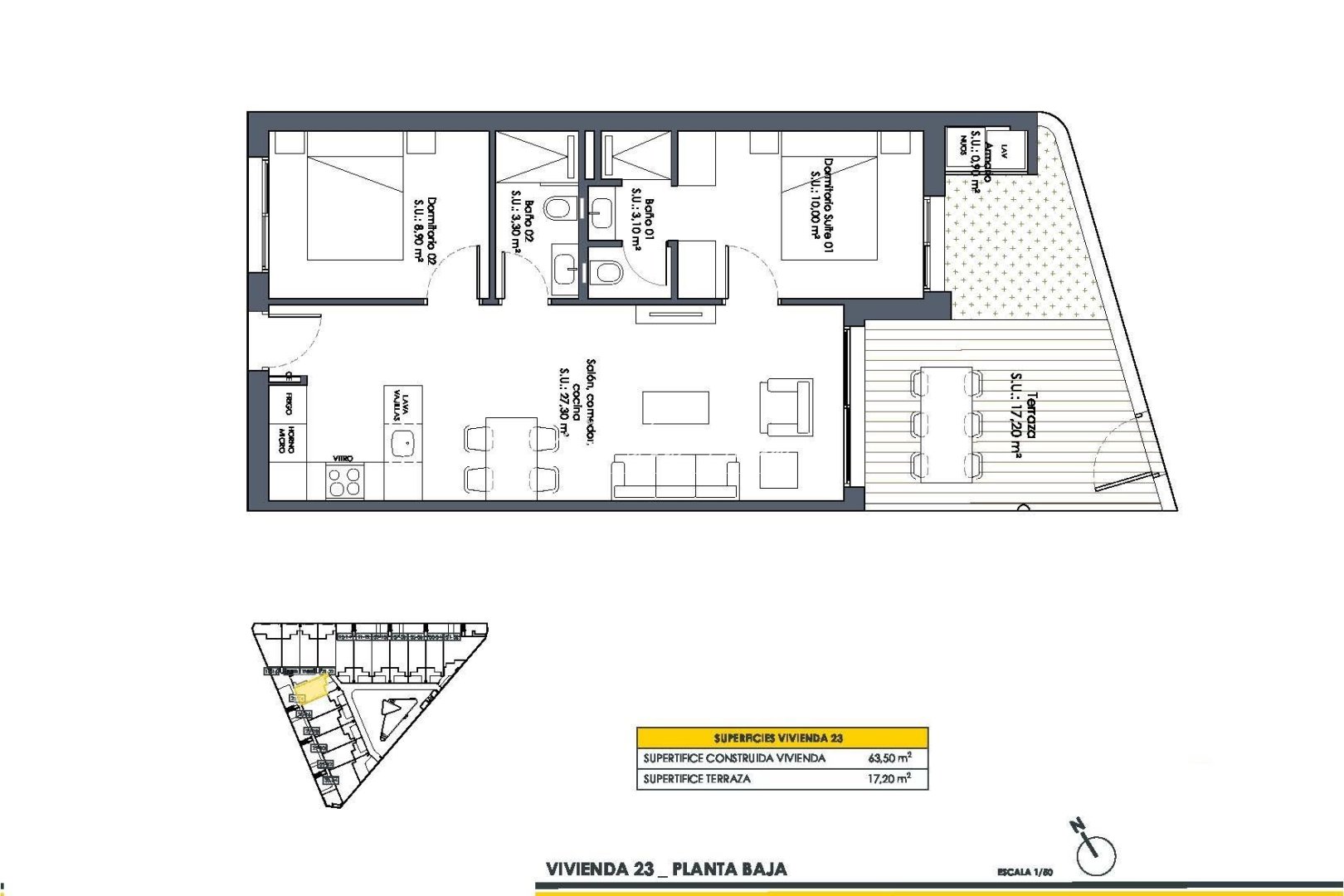 новый - Bungalow - San Fulgencio - Pueblo