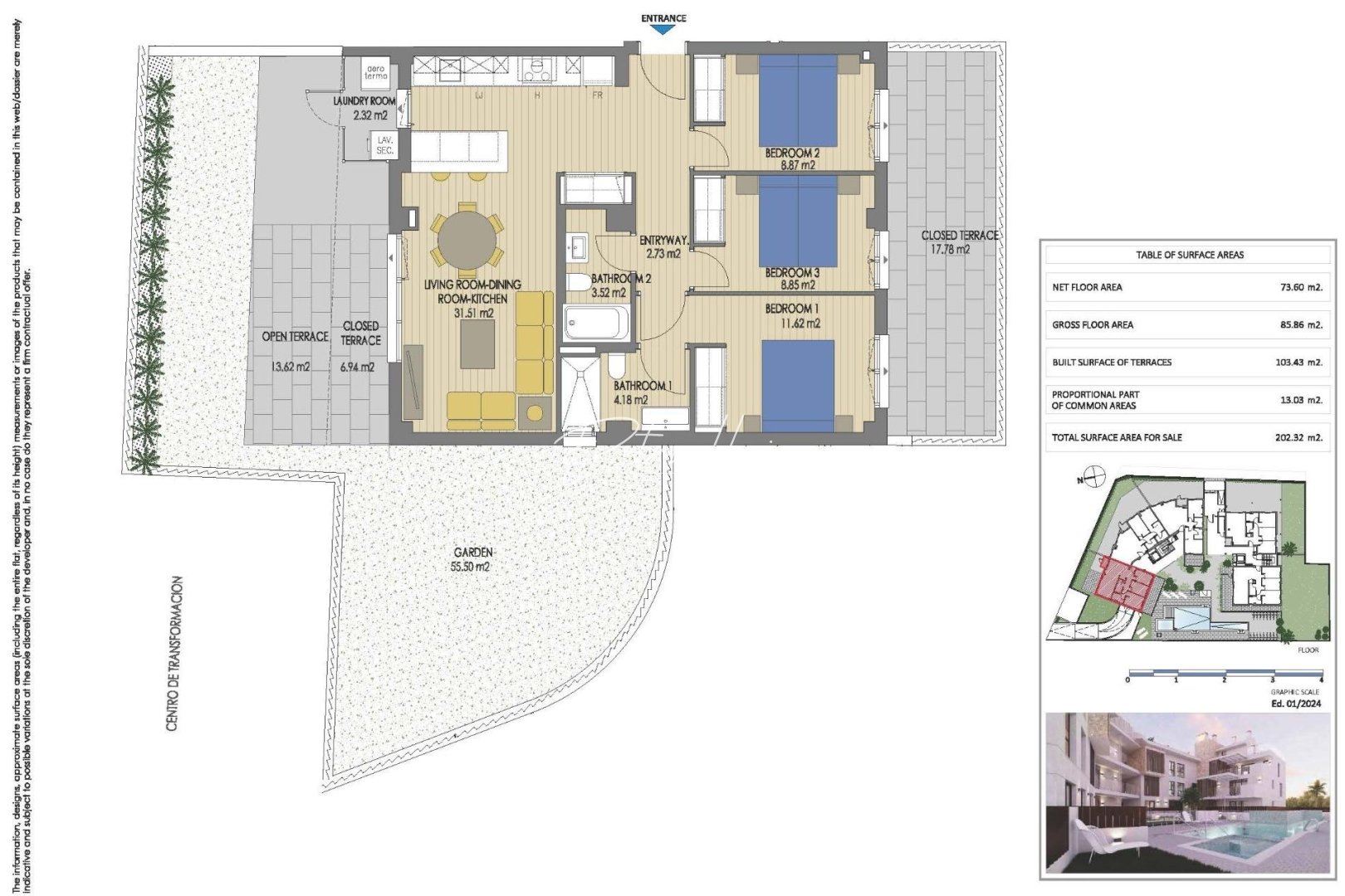 новый -  квартира - Javea - Cala Blanca