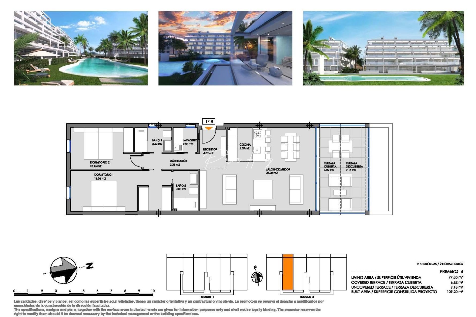 новый -  квартира - Other areas - Mar de Cristal