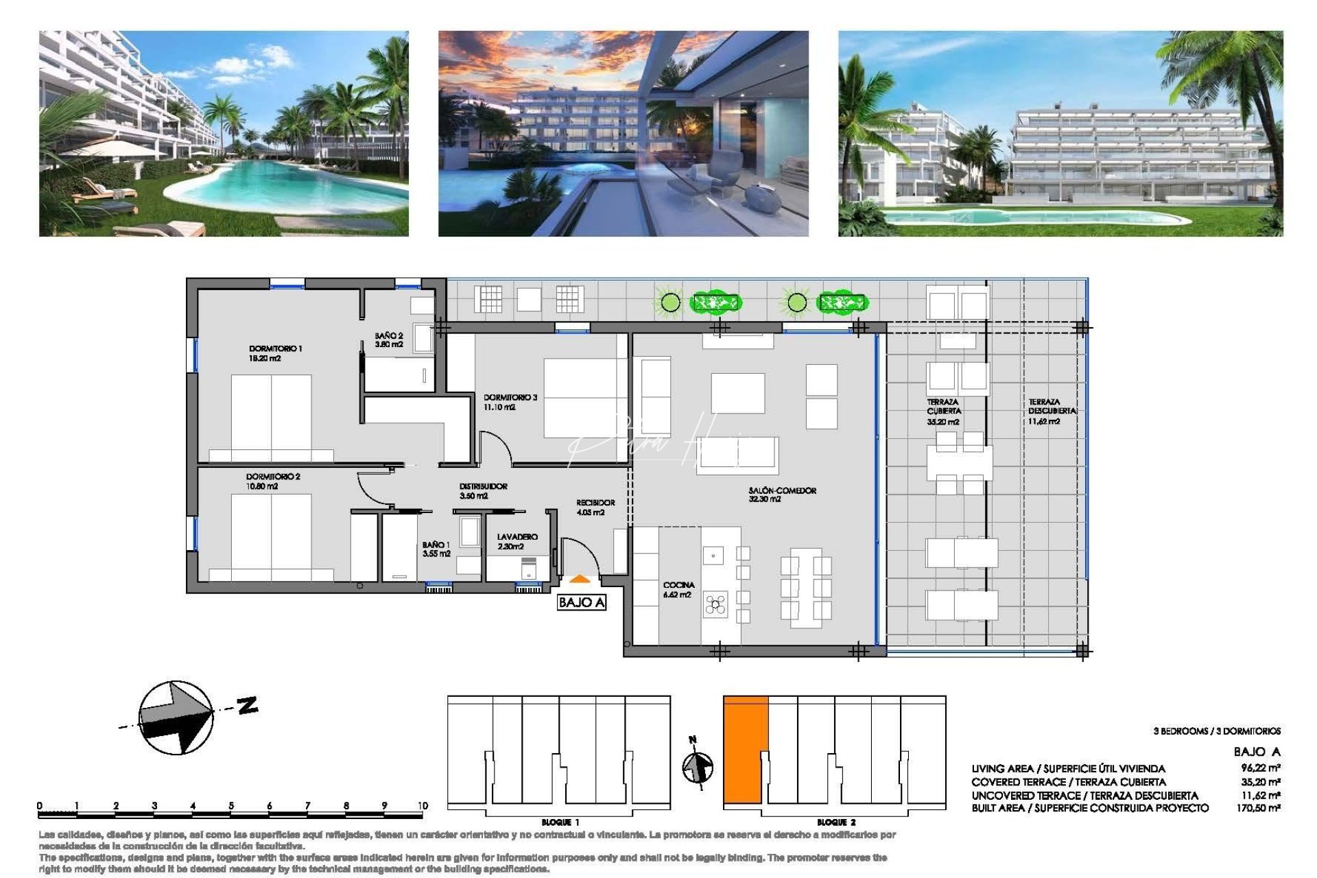 новый -  квартира - Other areas - Mar de Cristal