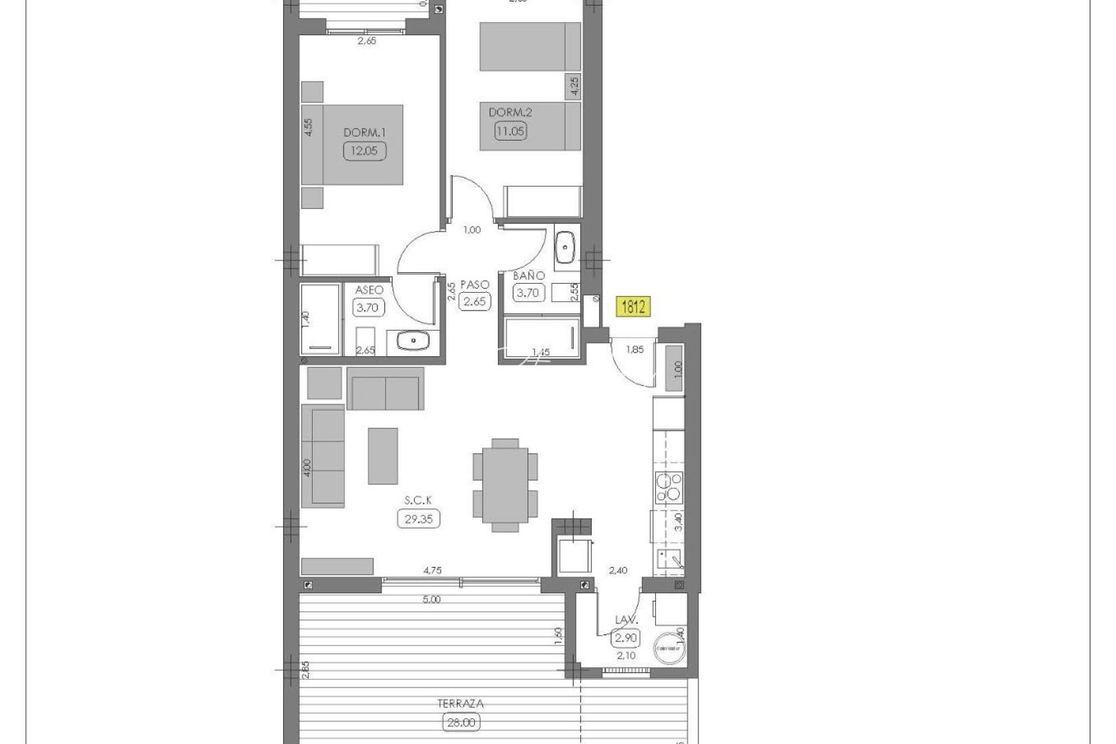 Nybygg - Bungalow - Algorfa - La Finca Golf - La Finca Golf