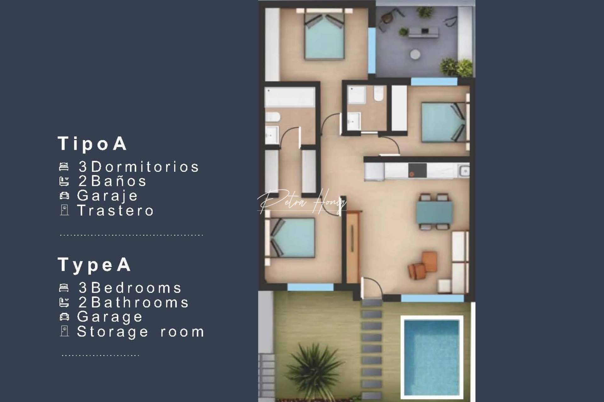 Nybygg - Bungalow - San Pedro del Pinatar - Los Pinos