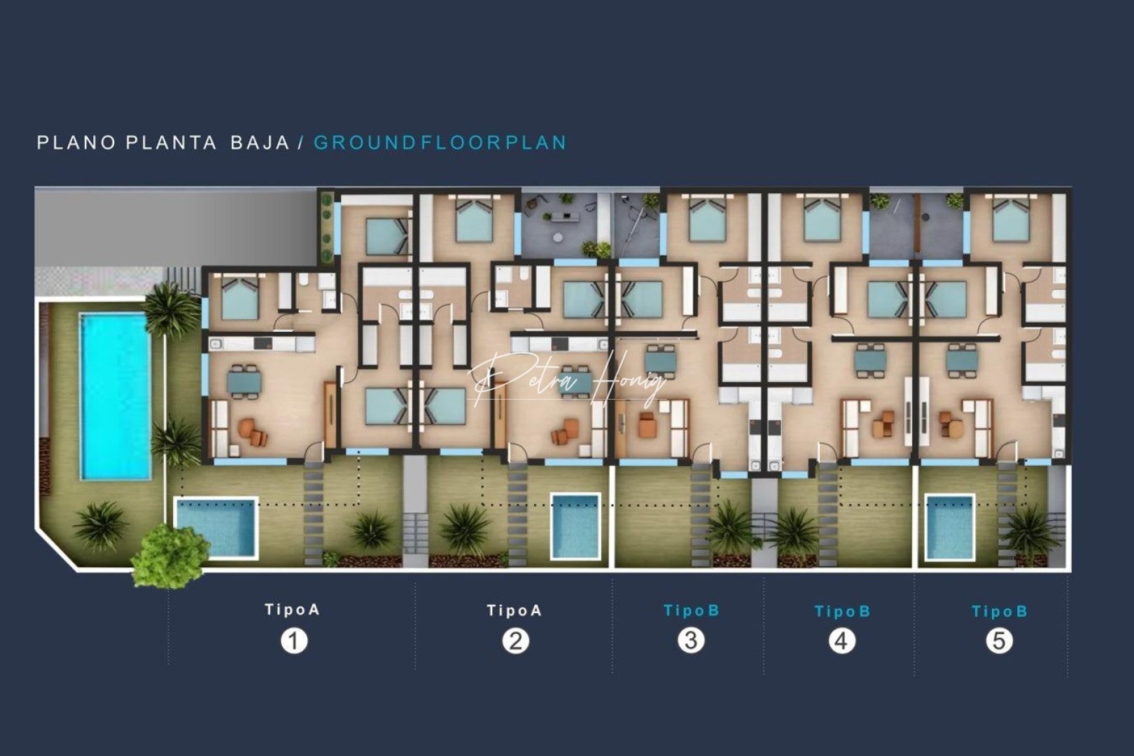 Nybygg - Bungalow - San Pedro del Pinatar - Los Pinos